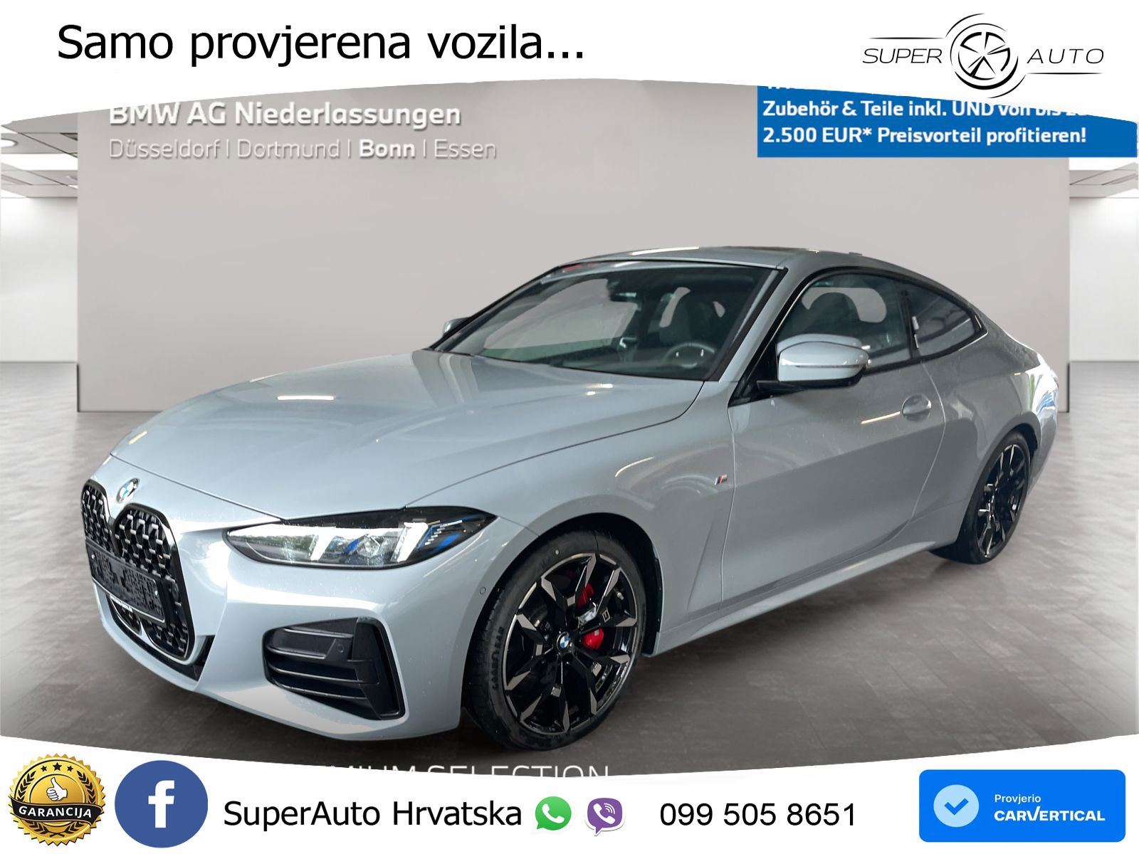 BMW 430d xDrive Steptronic M Sport 286 KS, KAM+VIRT+KEY+GR SJED+HEAD+LED+LANE