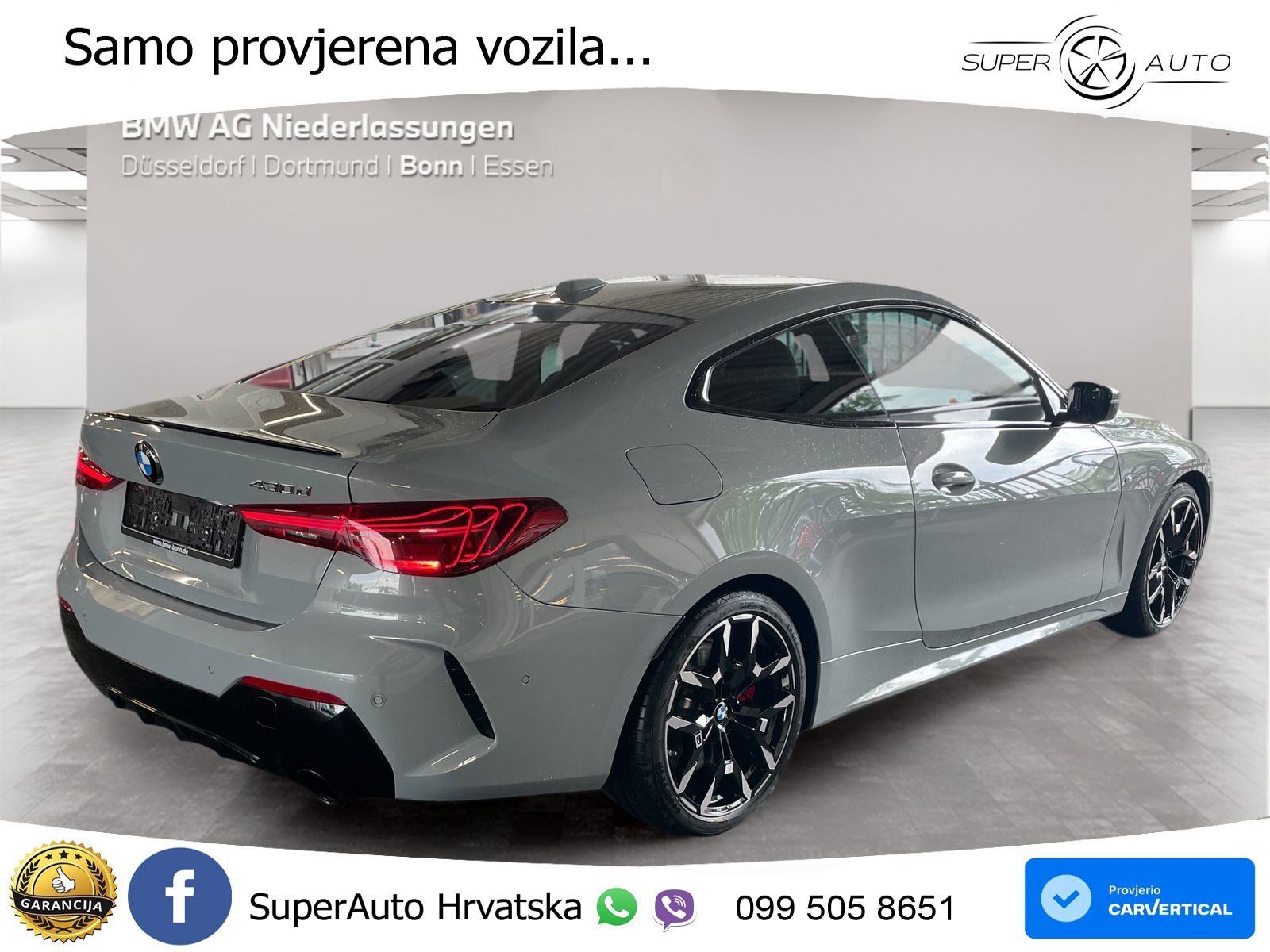 BMW 430d xDrive Steptronic M Sport 286 KS, KAM+VIRT+KEY+GR SJED+HEAD+LED+LANE
