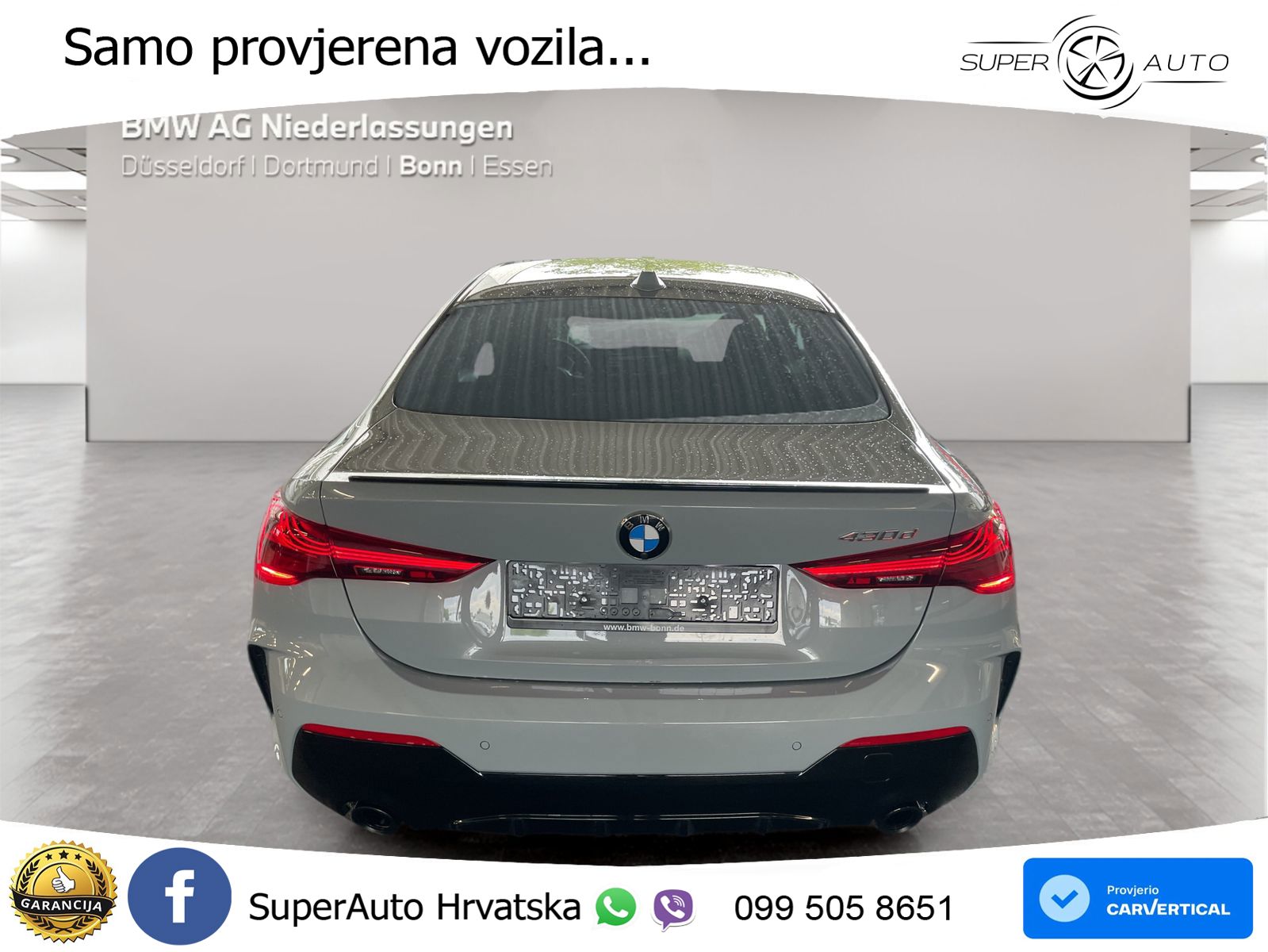 BMW 430d xDrive Steptronic M Sport 286 KS, KAM+VIRT+KEY+GR SJED+HEAD+LED+LANE