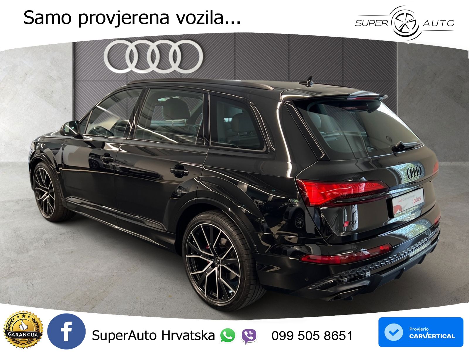 Audi Q7 50 TDI quattro tiptronic S line 286 KS, ZRAČ+KAM+KEY+GR SJED+VIRT+LANE