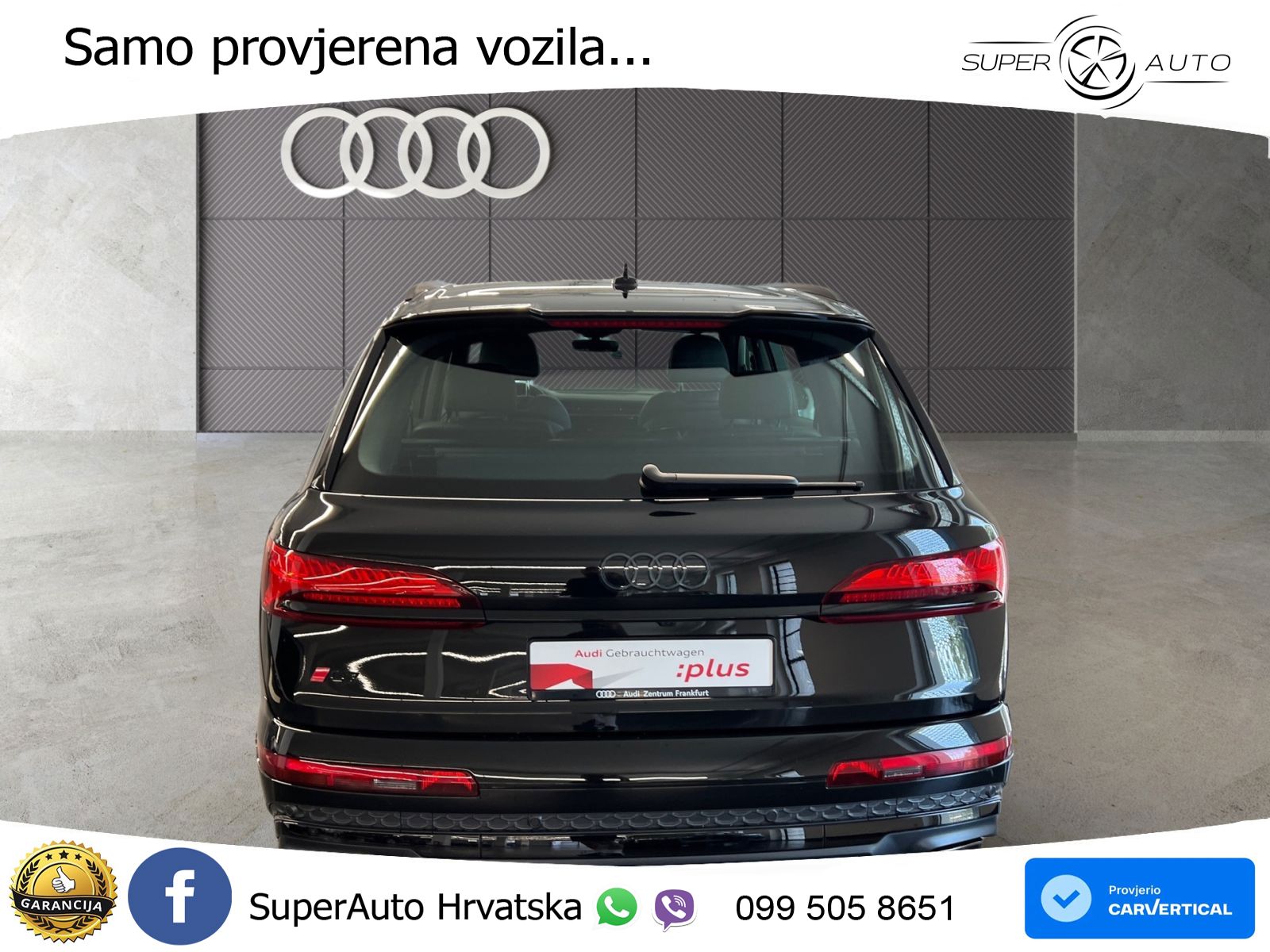Audi Q7 50 TDI quattro tiptronic S line 286 KS, ZRAČ+KAM+KEY+GR SJED+VIRT+LANE
