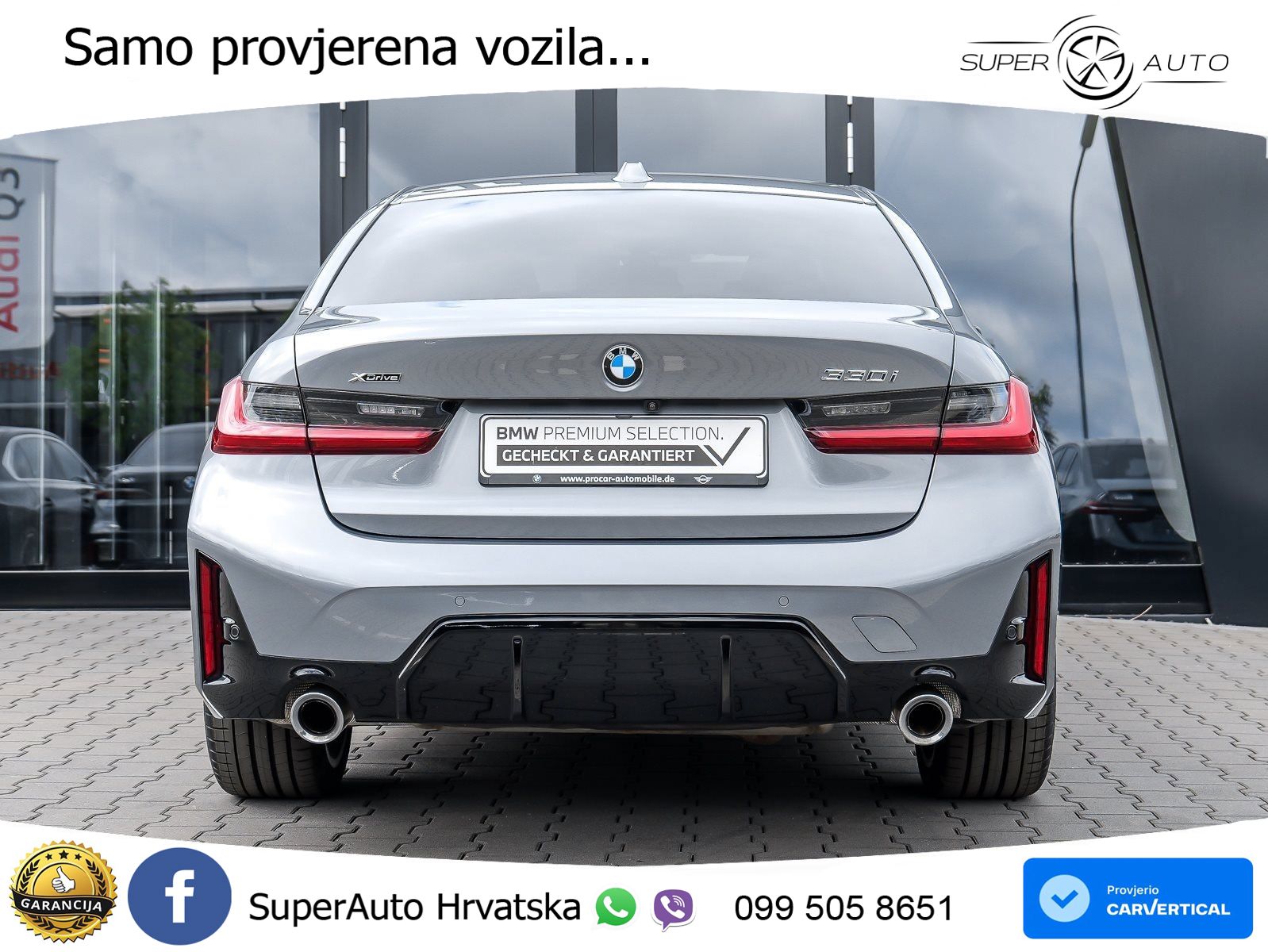 BMW 330i xDrive Aut. M Sport 245 KS, ACC+360+KEY+GR SJED+VIRT+LANE