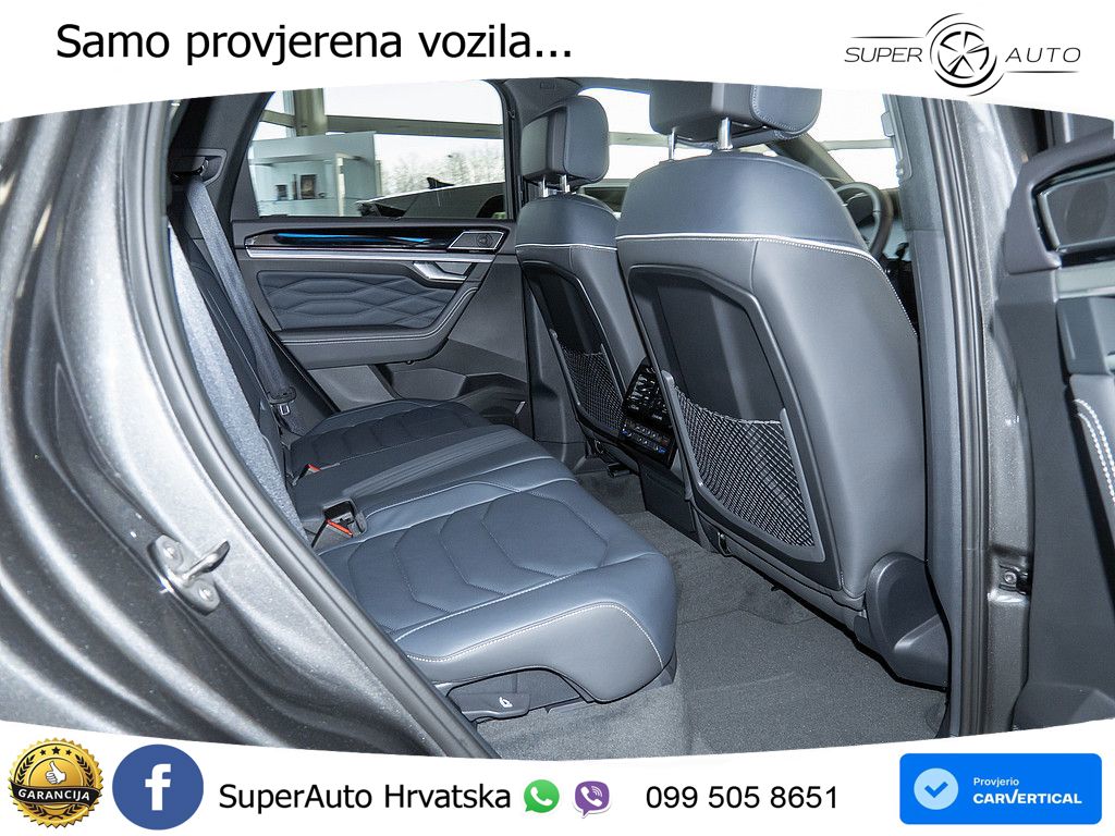 VW Touareg 3.0 TDI 4M Aut. R-Line 286 KS, PANO+ZRAČ+360+GR SJED+ACC+HEAD+KEY