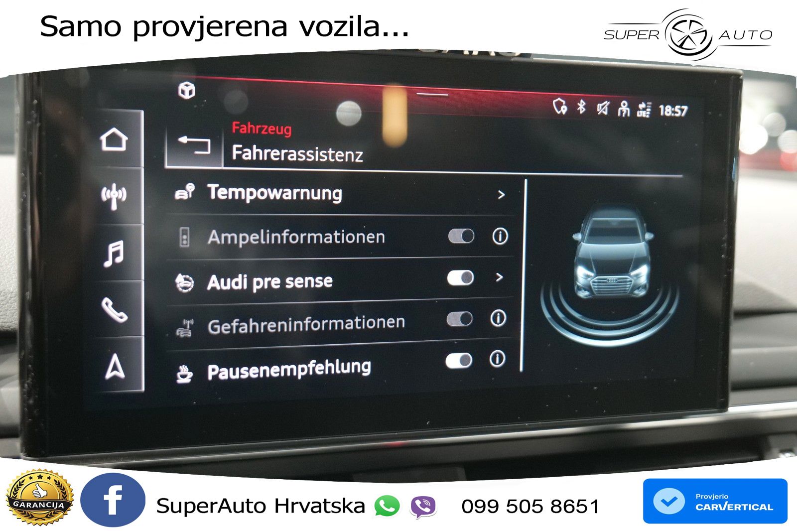 Audi A4 40 TDI quattro Aut. S line 204 KS, LED+KAM+GR SJED+VIRT