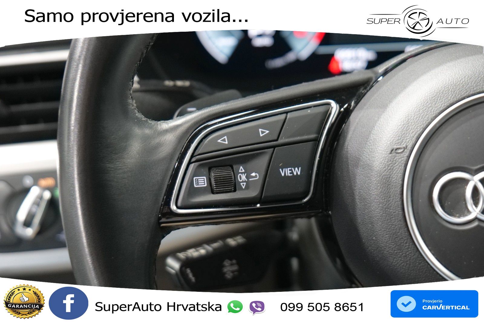 Audi A4 40 TDI quattro Aut. S line 204 KS, LED+KAM+GR SJED+VIRT