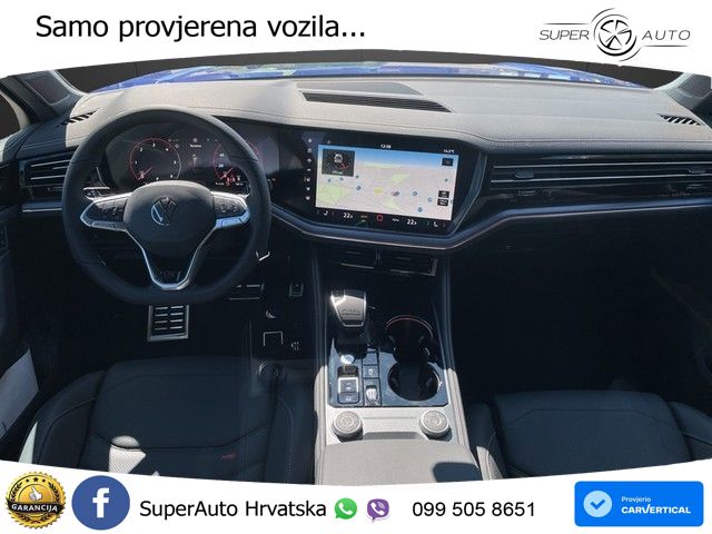 VW Touareg 3.0 TDI 4M Aut. R-Line 286 KS, ZRAČ+KAM+ACC+GR SJED+KEY+VIRT+LANE