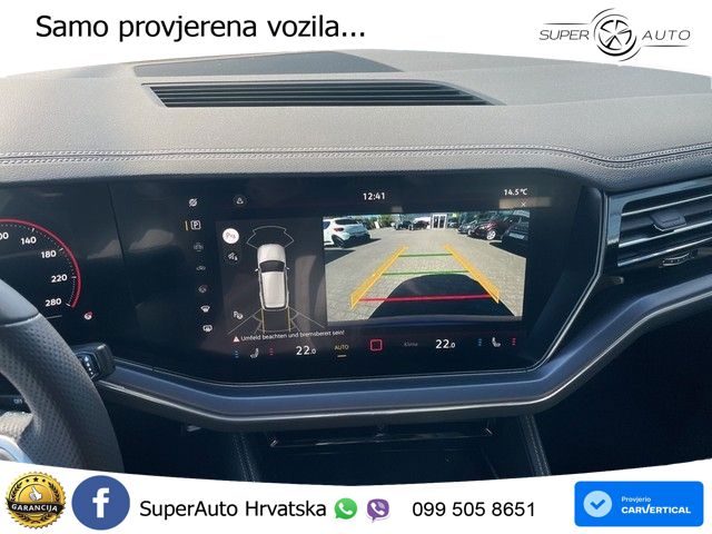 VW Touareg 3.0 TDI 4M Aut. R-Line 286 KS, ZRAČ+KAM+ACC+GR SJED+KEY+VIRT+LANE
