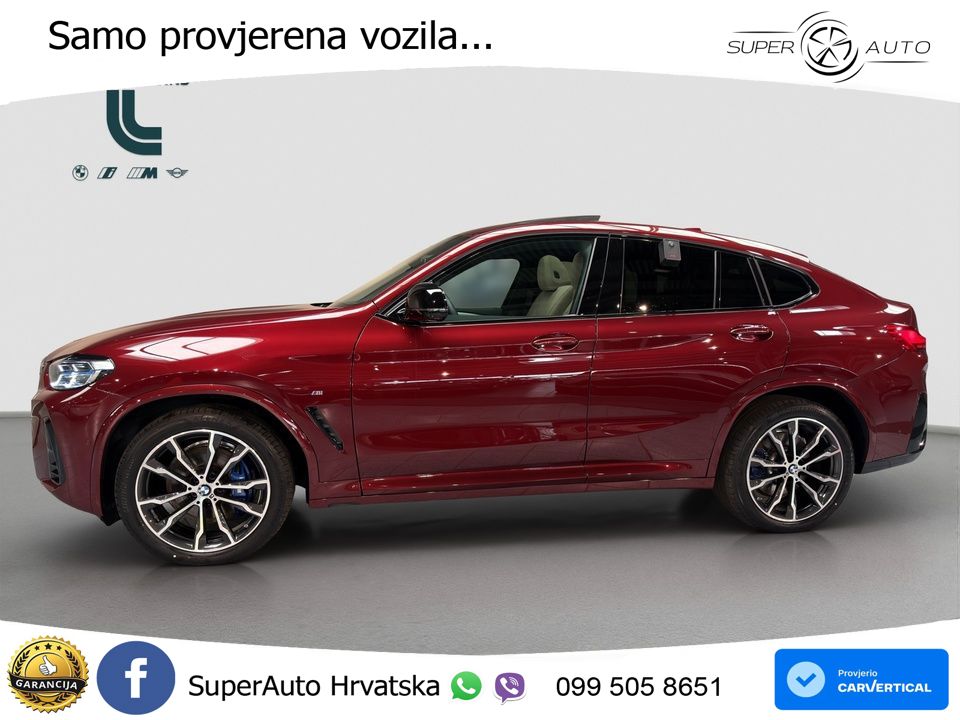 BMW X4 M40d xDrive 340 KS, LED+ACC+PANO+GR SJED+KAM+HEAD