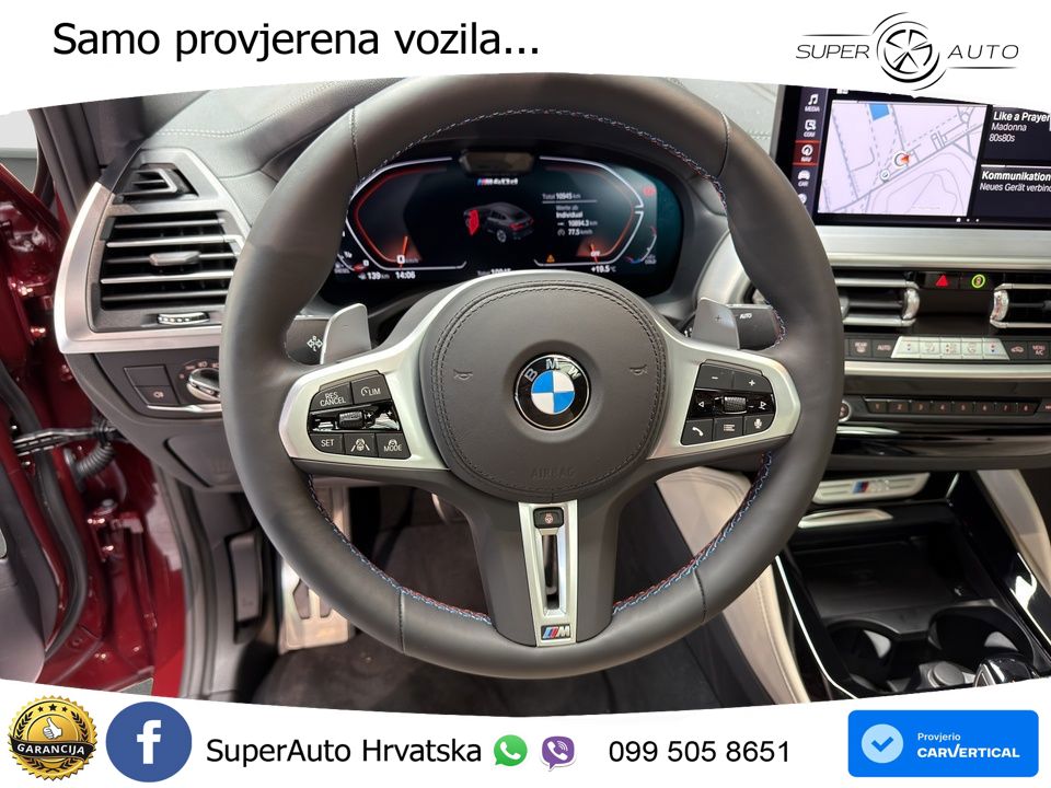 BMW X4 M40d xDrive 340 KS, LED+ACC+PANO+GR SJED+KAM+HEAD