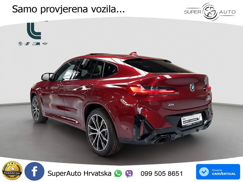 BMW X4 M40d xDrive 340 KS, LED+ACC+PANO+GR SJED+KAM+HEAD