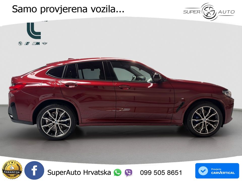 BMW X4 M40d xDrive 340 KS, LED+ACC+PANO+GR SJED+KAM+HEAD