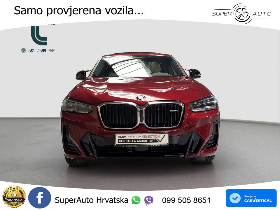 BMW X4 M40d xDrive 340 KS, LED+ACC+PANO+GR SJED+KAM+HEAD