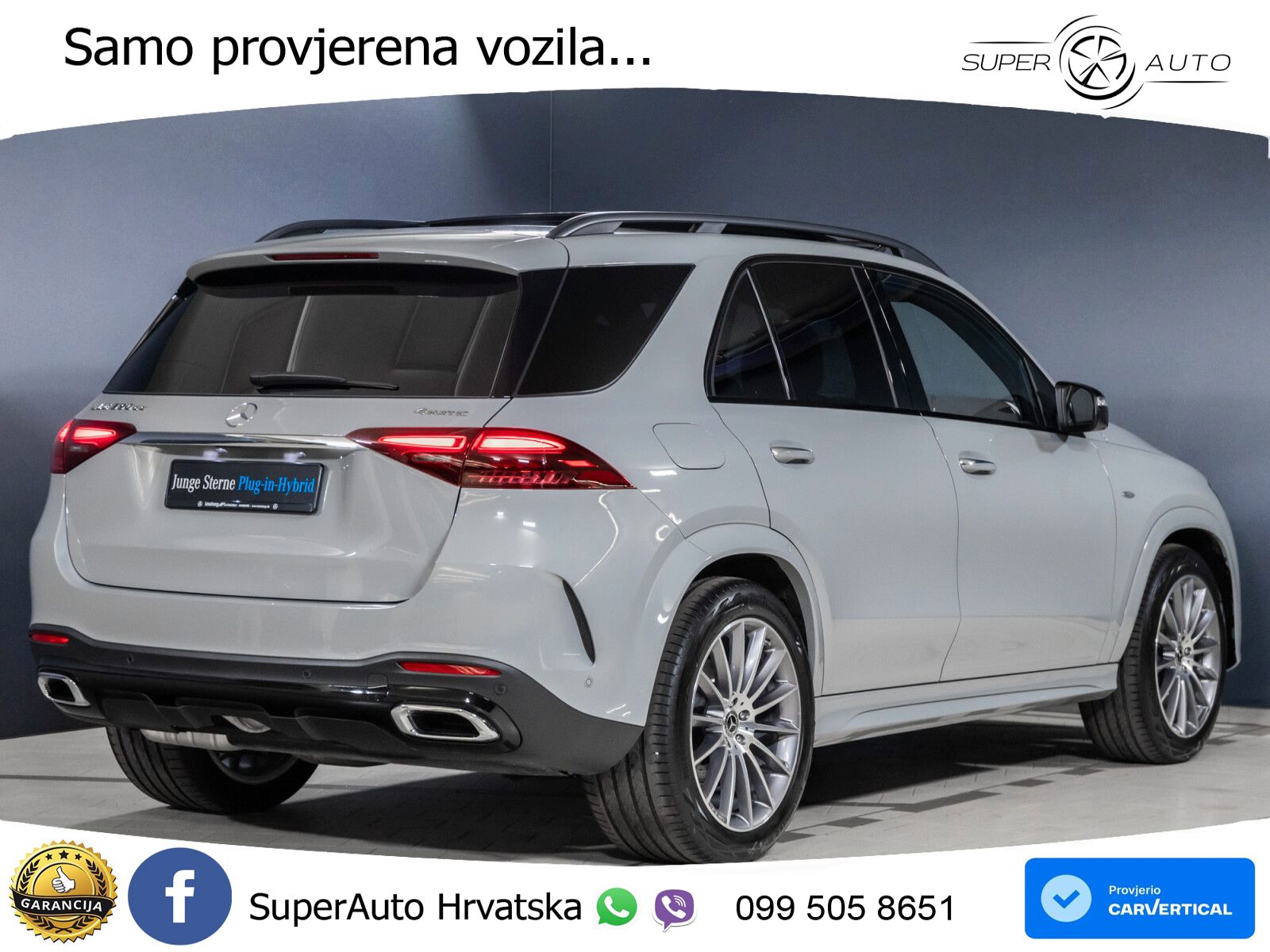 Mercedes GLE 350de 4M Aut. AMG 333 KS, ZRAČNI+LED+ACC+GR SJED+PANO+360+VIRT