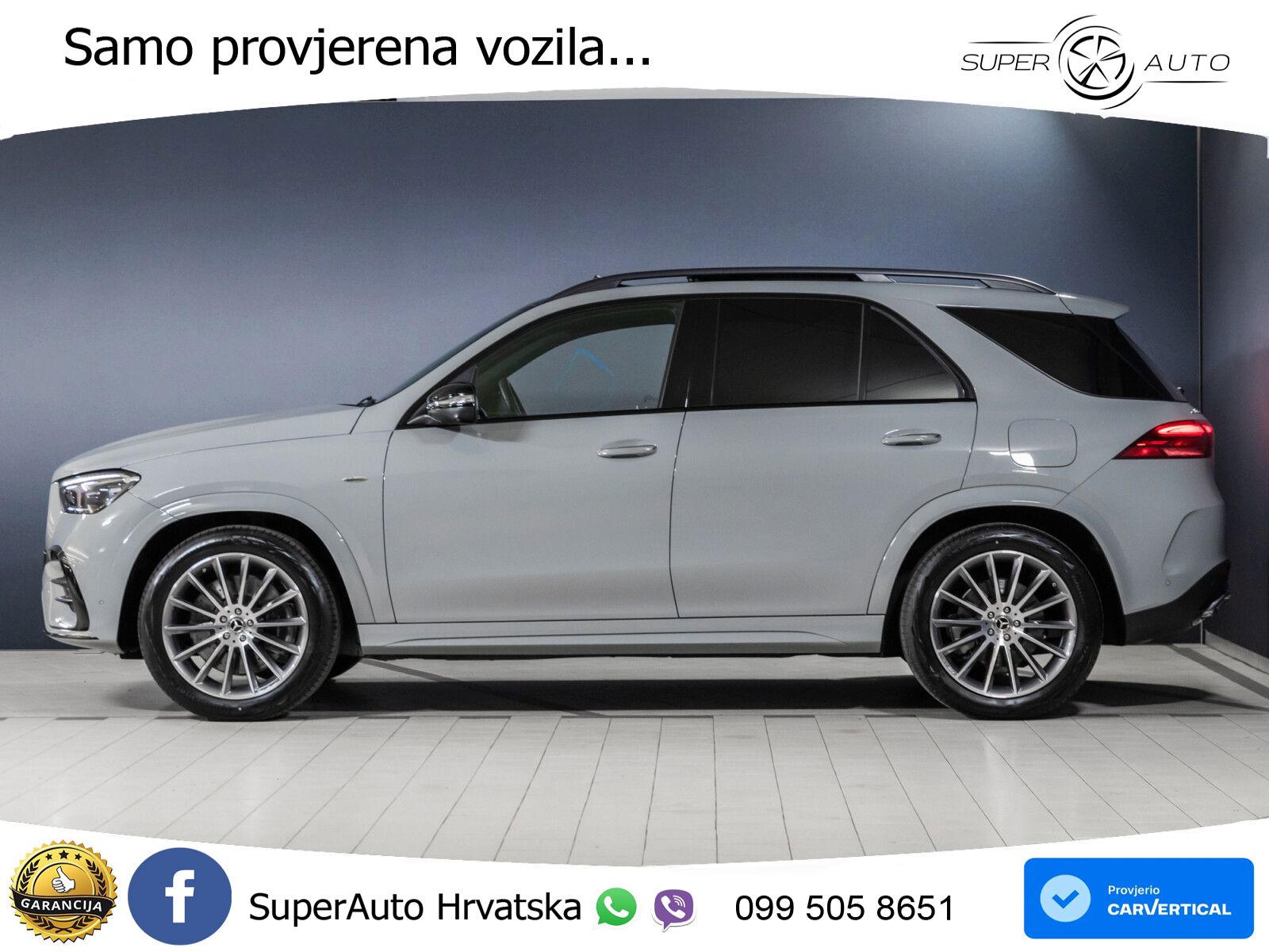 Mercedes GLE 350de 4M Aut. AMG 333 KS, ZRAČNI+LED+ACC+GR SJED+PANO+360+VIRT