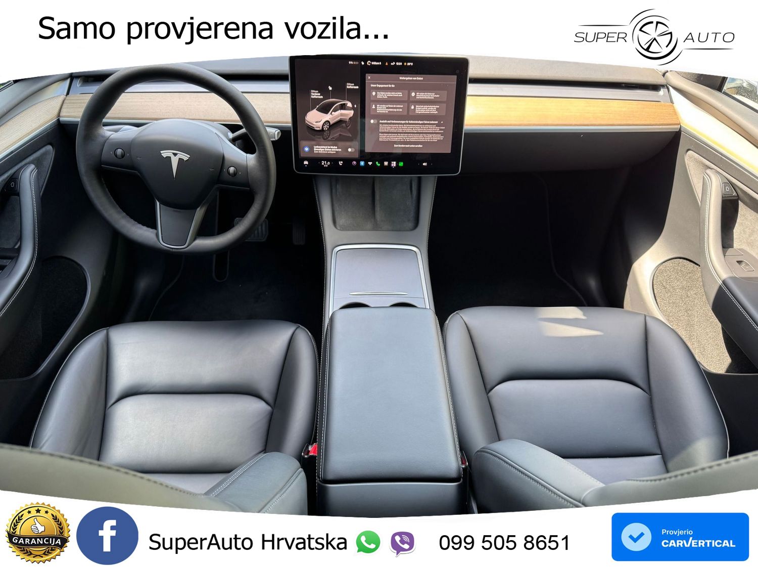 Tesla Model Y Long Range AWD 514 KS, PANO+ACC+KAM+GR SJED+KEY+VIRT+LANE