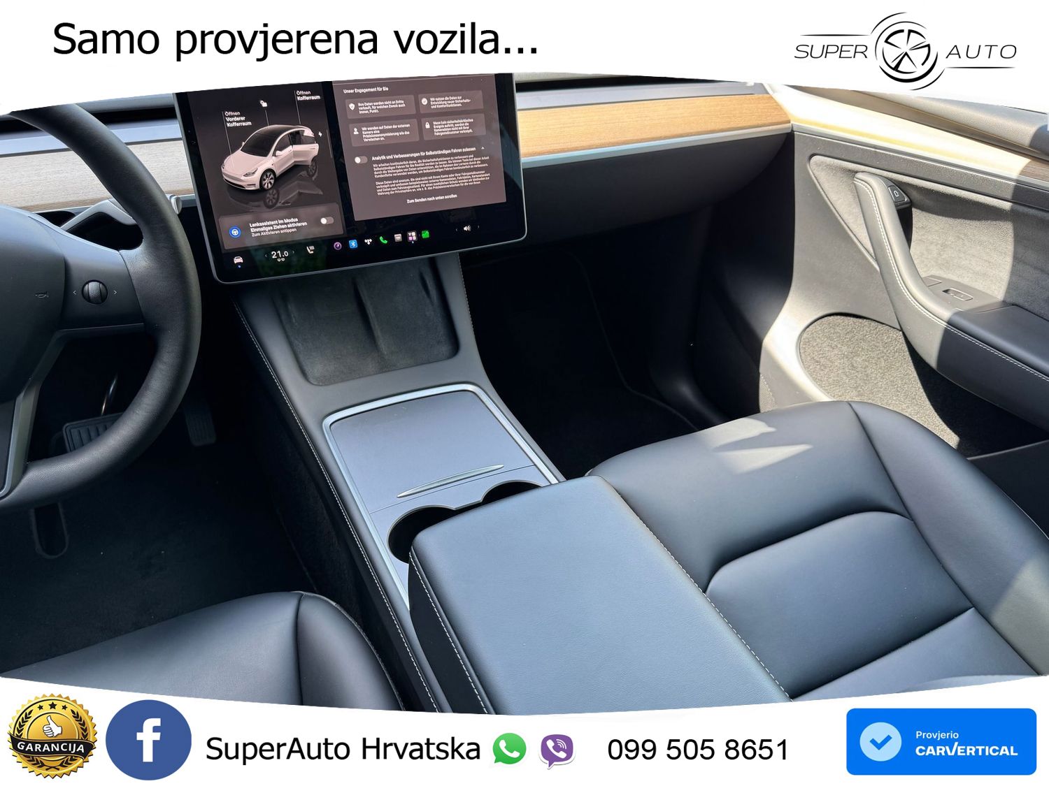 Tesla Model Y Long Range AWD 514 KS, PANO+ACC+KAM+GR SJED+KEY+VIRT+LANE