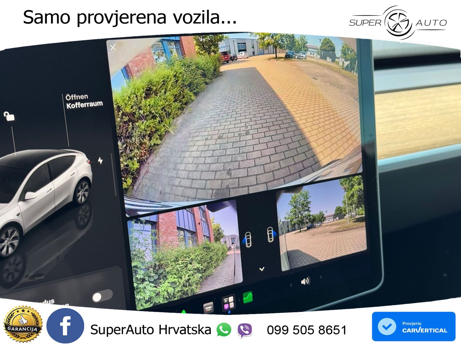 Tesla Model Y Long Range AWD 514 KS, PANO+ACC+KAM+GR SJED+KEY+VIRT+LANE
