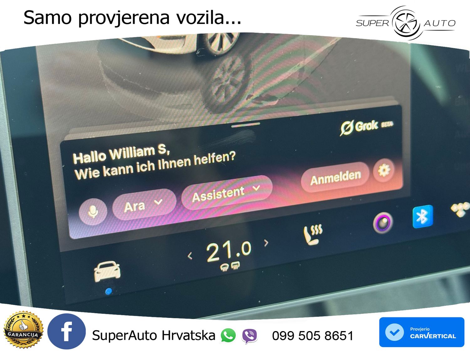 Tesla Model Y Long Range AWD 514 KS, PANO+ACC+KAM+GR SJED+KEY+VIRT+LANE