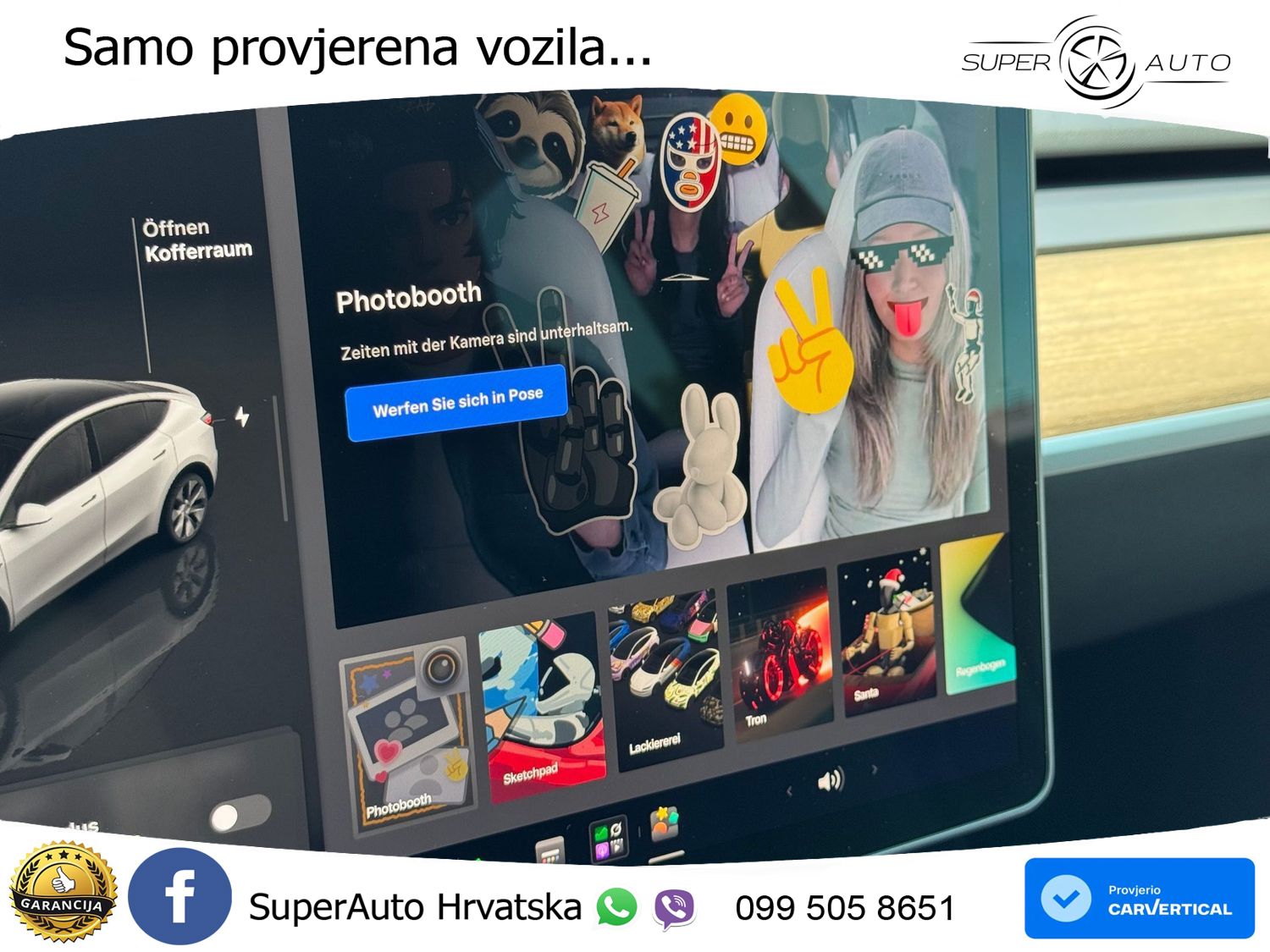 Tesla Model Y Long Range AWD 514 KS, PANO+ACC+KAM+GR SJED+KEY+VIRT+LANE