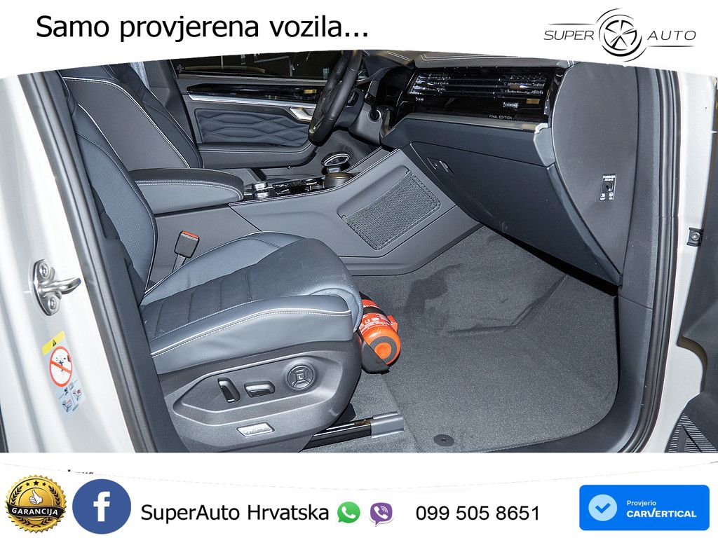 VW Touareg 3.0 TDI 4M Aut. R-Line 286 KS, PANO+ZRAČ+360+GR SJED+ACC+HEAD+KEY