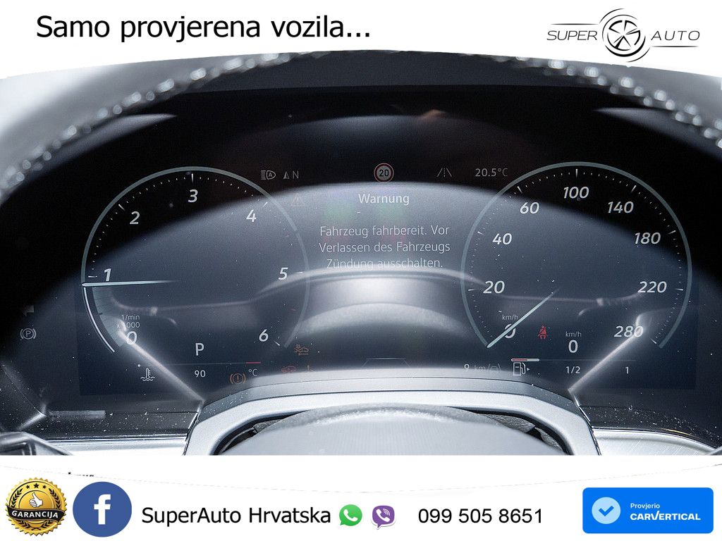 VW Touareg 3.0 TDI 4M Aut. R-Line 286 KS, PANO+ZRAČ+360+GR SJED+ACC+HEAD+KEY