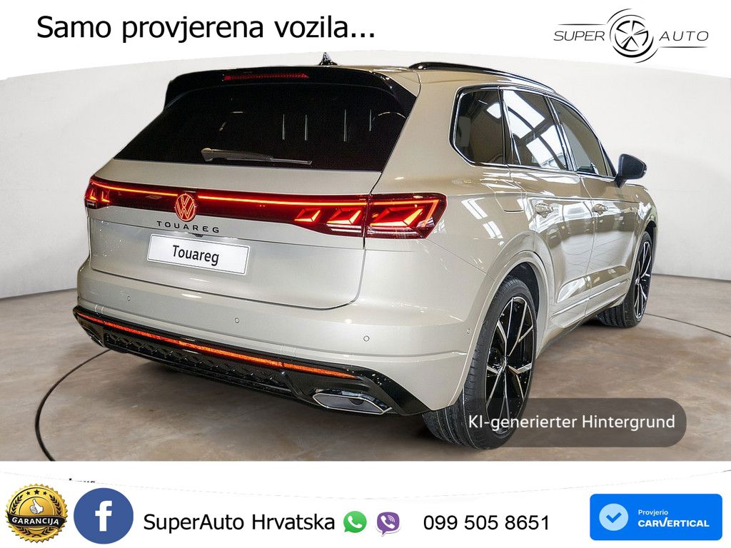 VW Touareg 3.0 TDI 4M Aut. R-Line 286 KS, PANO+ZRAČ+360+GR SJED+ACC+HEAD+KEY