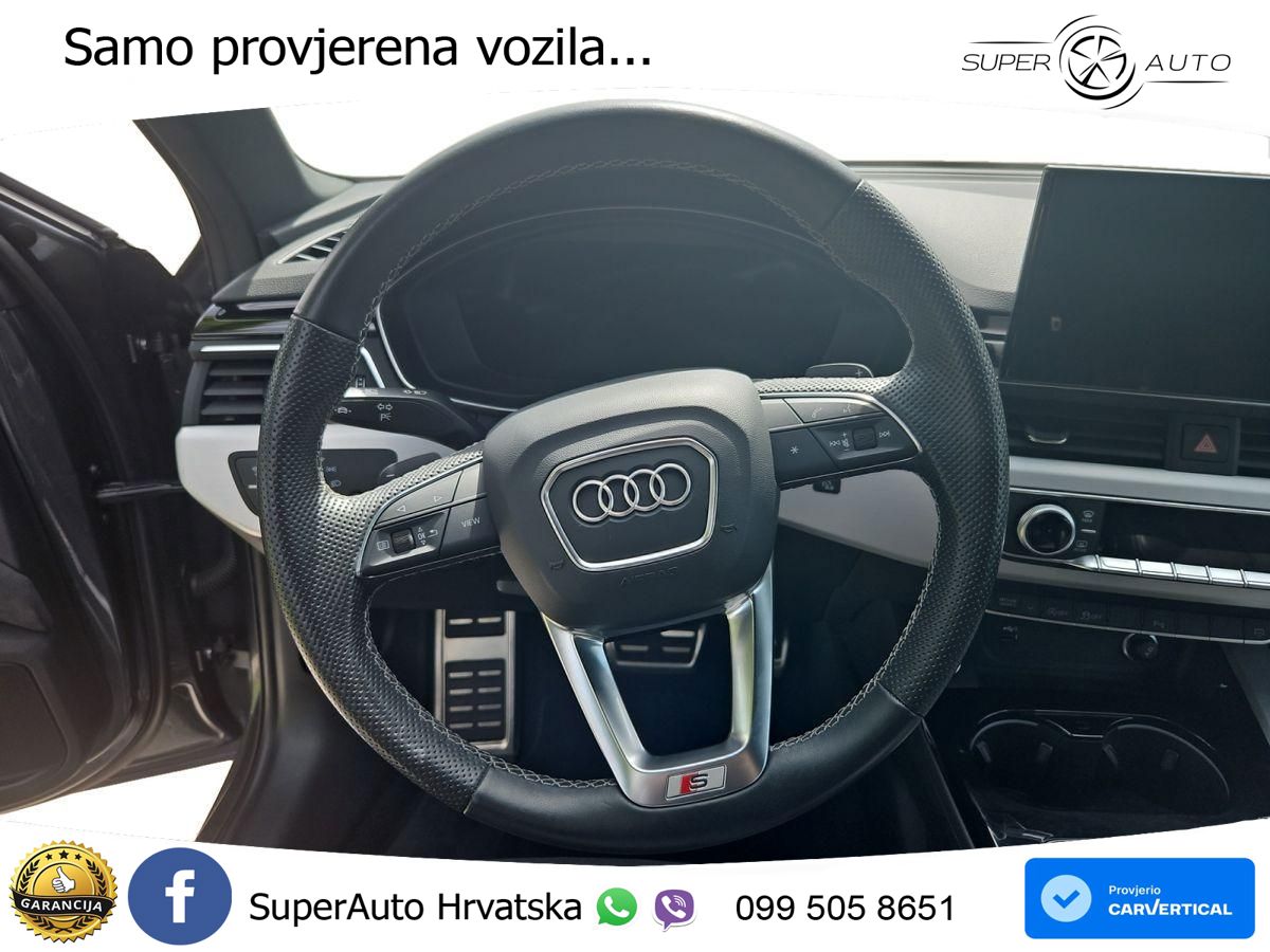 Audi A4 Avant 40 TDI quattro Aut. S line 204 KS, ACC+LED+GR SJED+VIRT+ASIST