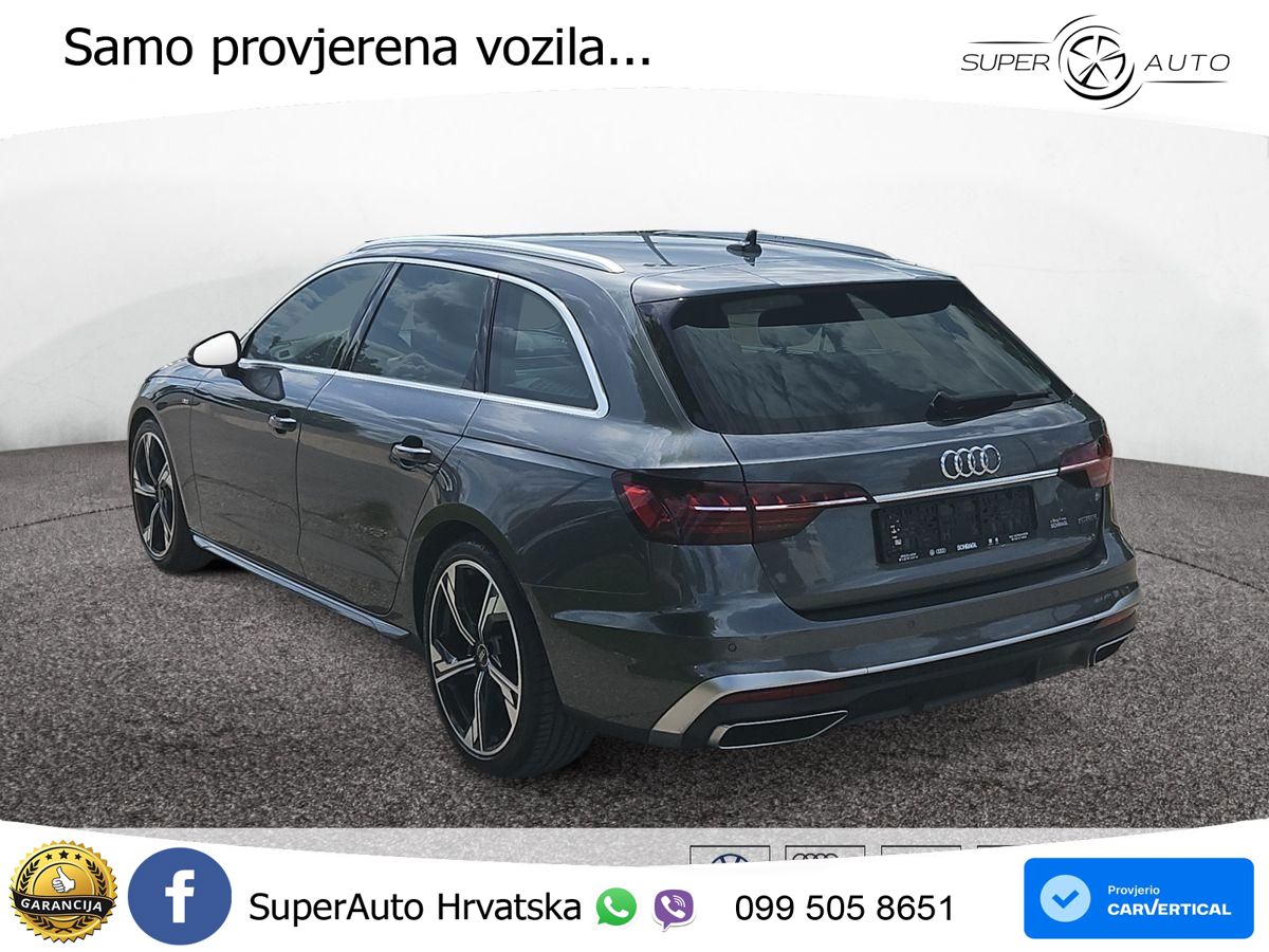 Audi A4 Avant 40 TDI quattro Aut. S line 204 KS, ACC+LED+GR SJED+VIRT+ASIST