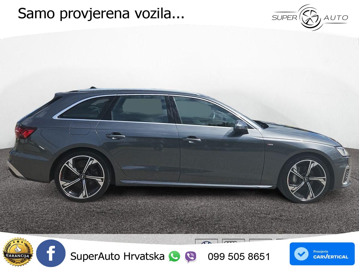 Audi A4 Avant 40 TDI quattro Aut. S line 204 KS, ACC+LED+GR SJED+VIRT+ASIST