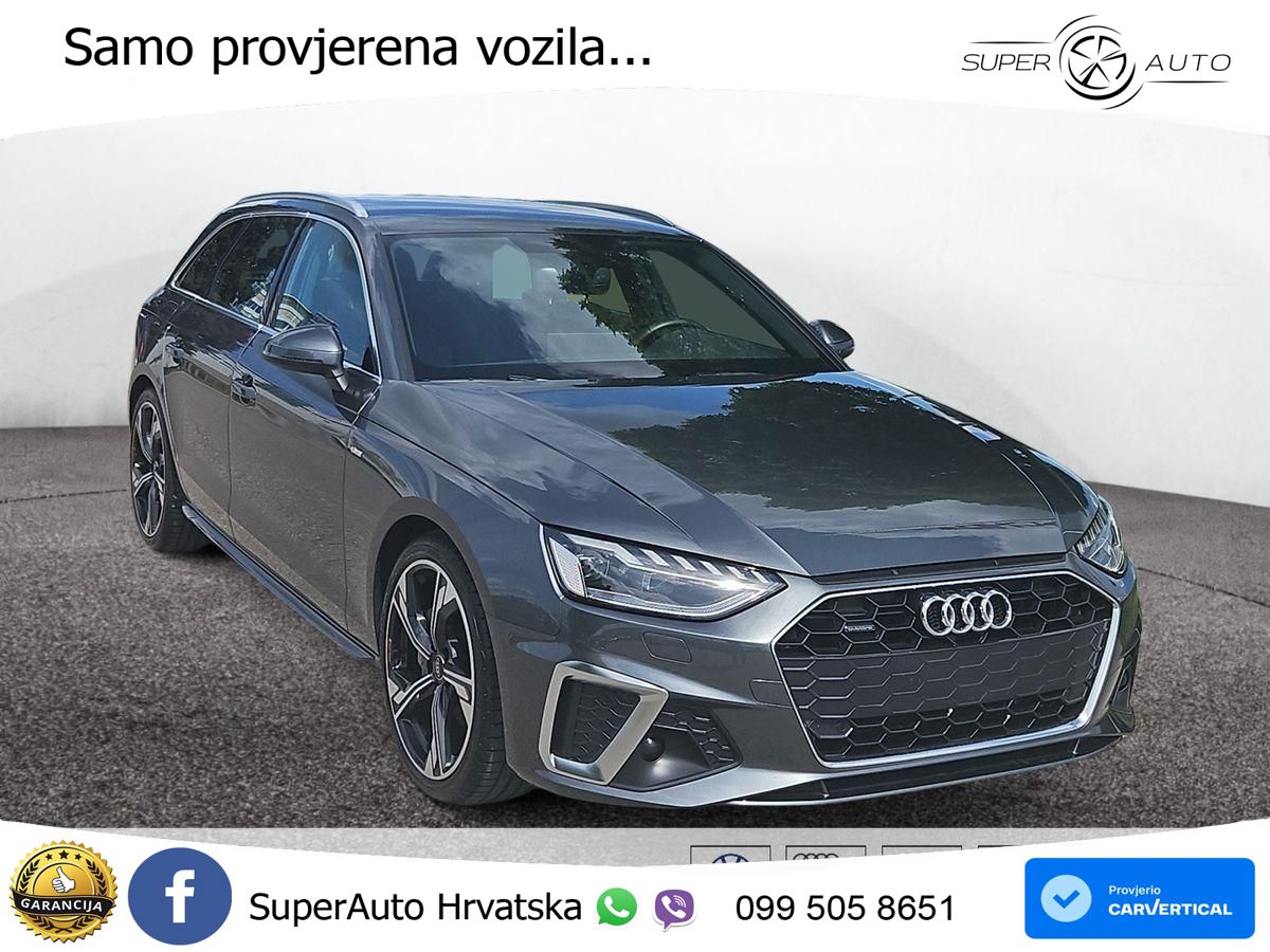 Audi A4 Avant 40 TDI quattro Aut. S line 204 KS, ACC+LED+GR SJED+VIRT+ASIST