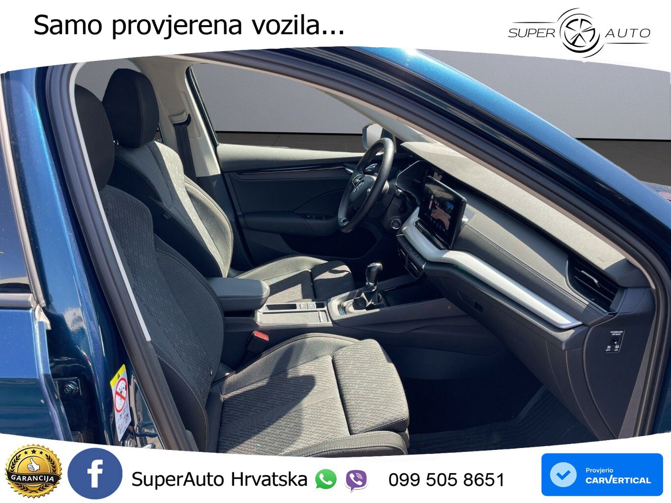 Škoda Octavia 1.5 TSI Aut. Clever 150 KS, KAM+KEY+GR SJED+VIRT+LANE