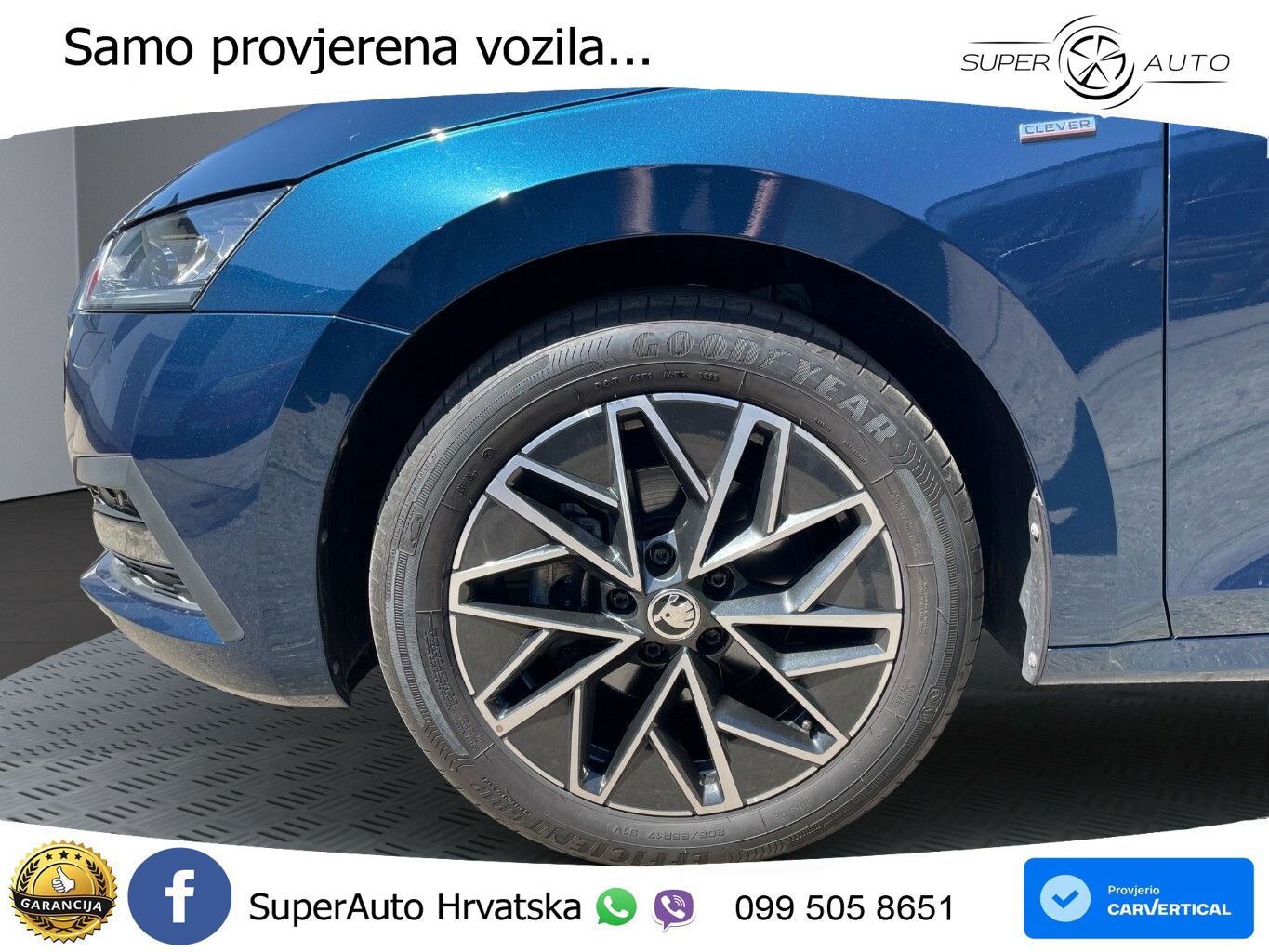 Škoda Octavia 1.5 TSI Aut. Clever 150 KS, KAM+KEY+GR SJED+VIRT+LANE