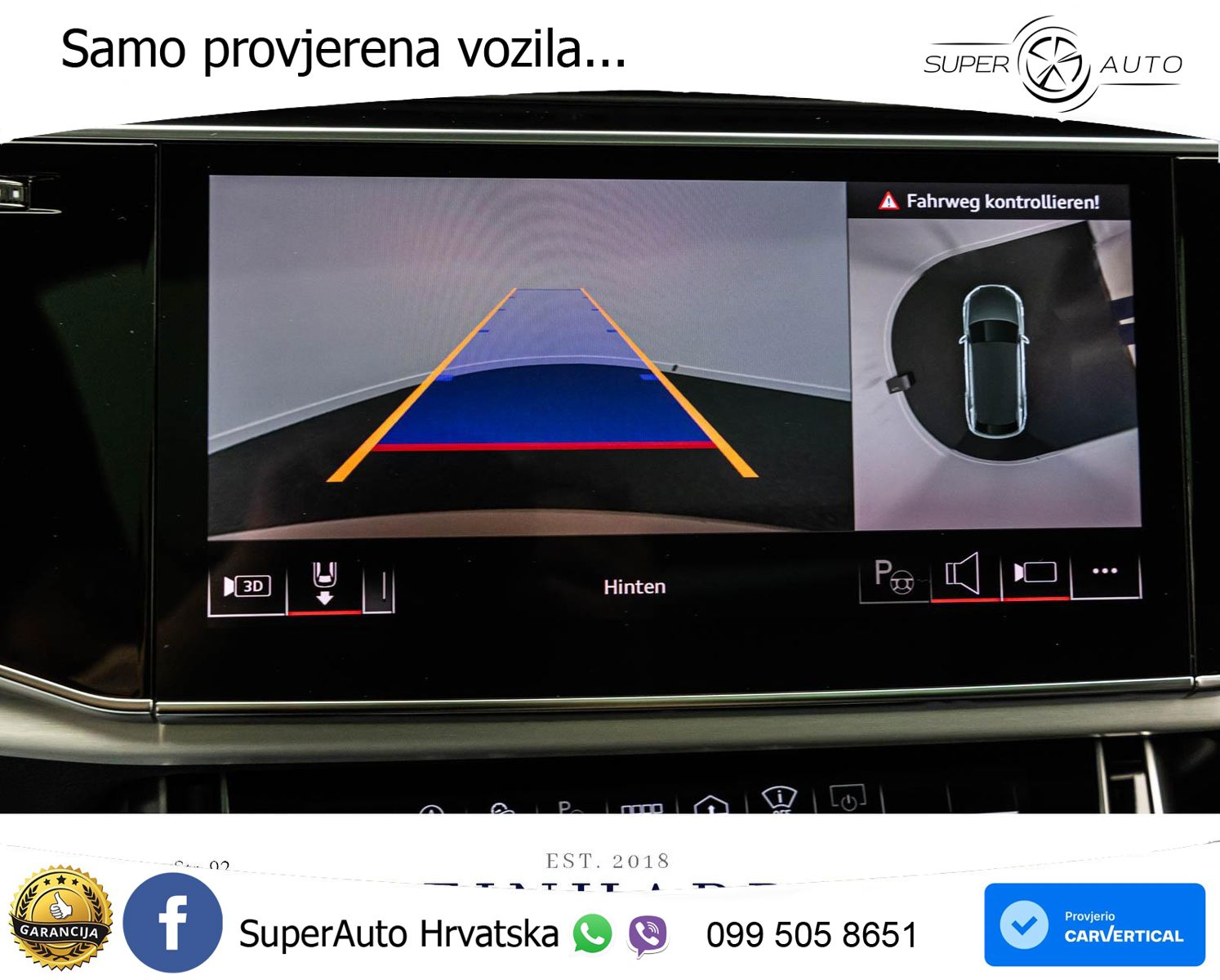 Audi Q8 55 TFSI quattro Aut. S line 340 KS, ZRAČNI+ACC+360+GR SJED+HEAD+PANO