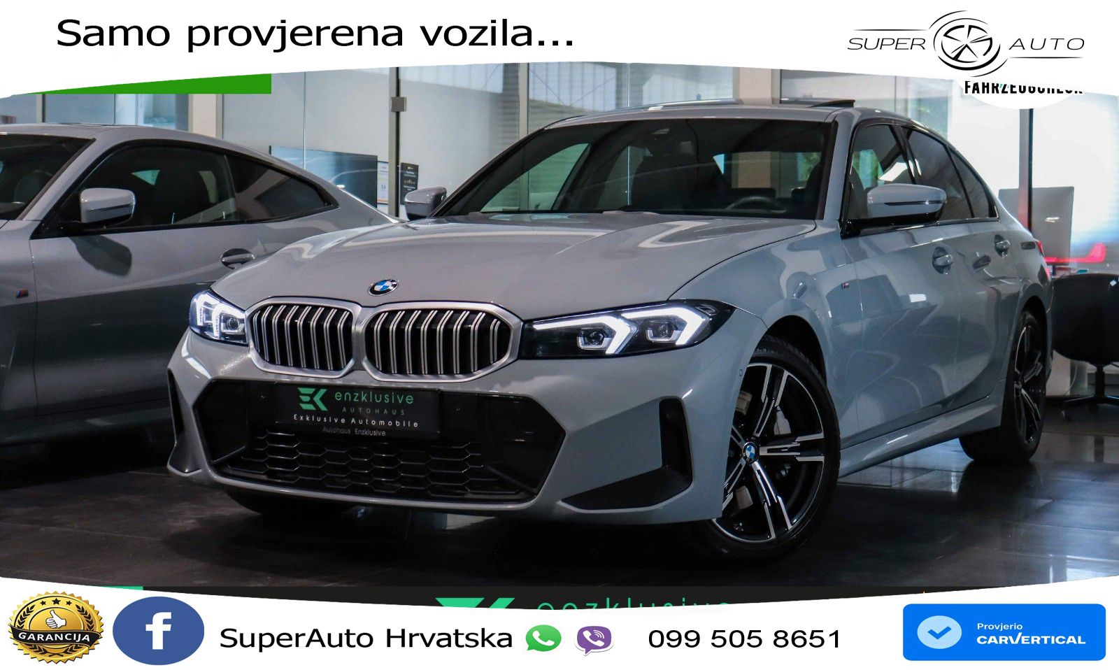 BMW 330i xDrive Steptronic M Sport 245 KS, PANO+KAM+GR SJED+VIRT+LANE