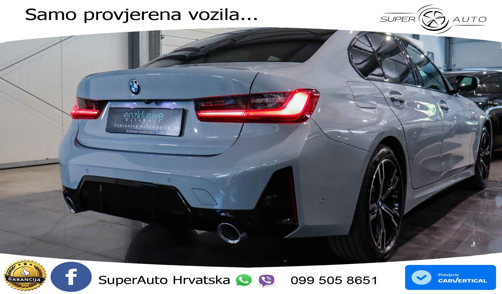 BMW 330i xDrive Steptronic M Sport 245 KS, PANO+KAM+GR SJED+VIRT+LANE