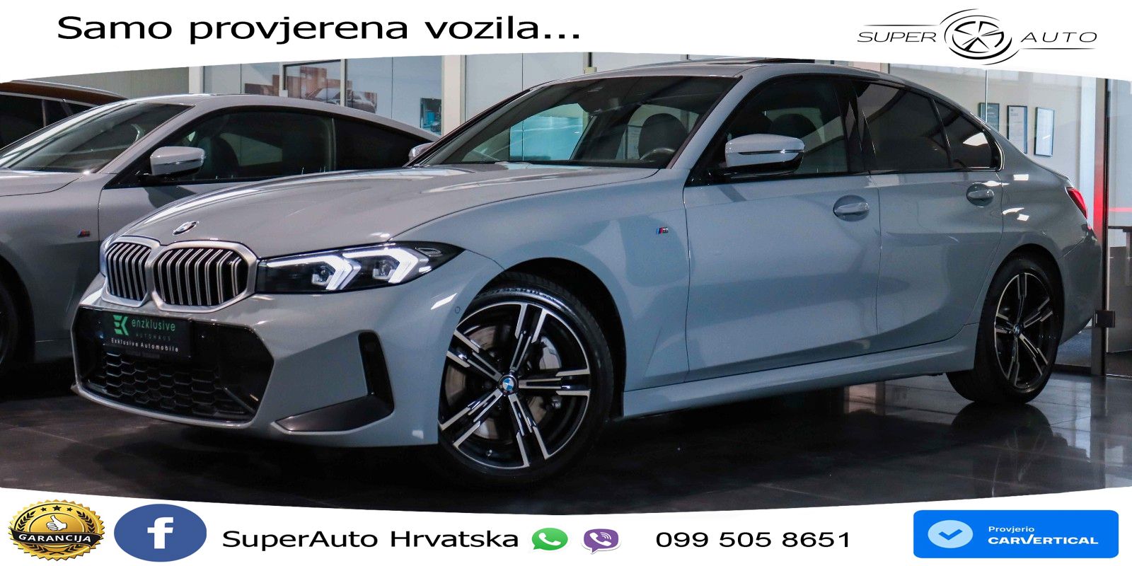 BMW 330i xDrive Steptronic M Sport 245 KS, PANO+KAM+GR SJED+VIRT+LANE