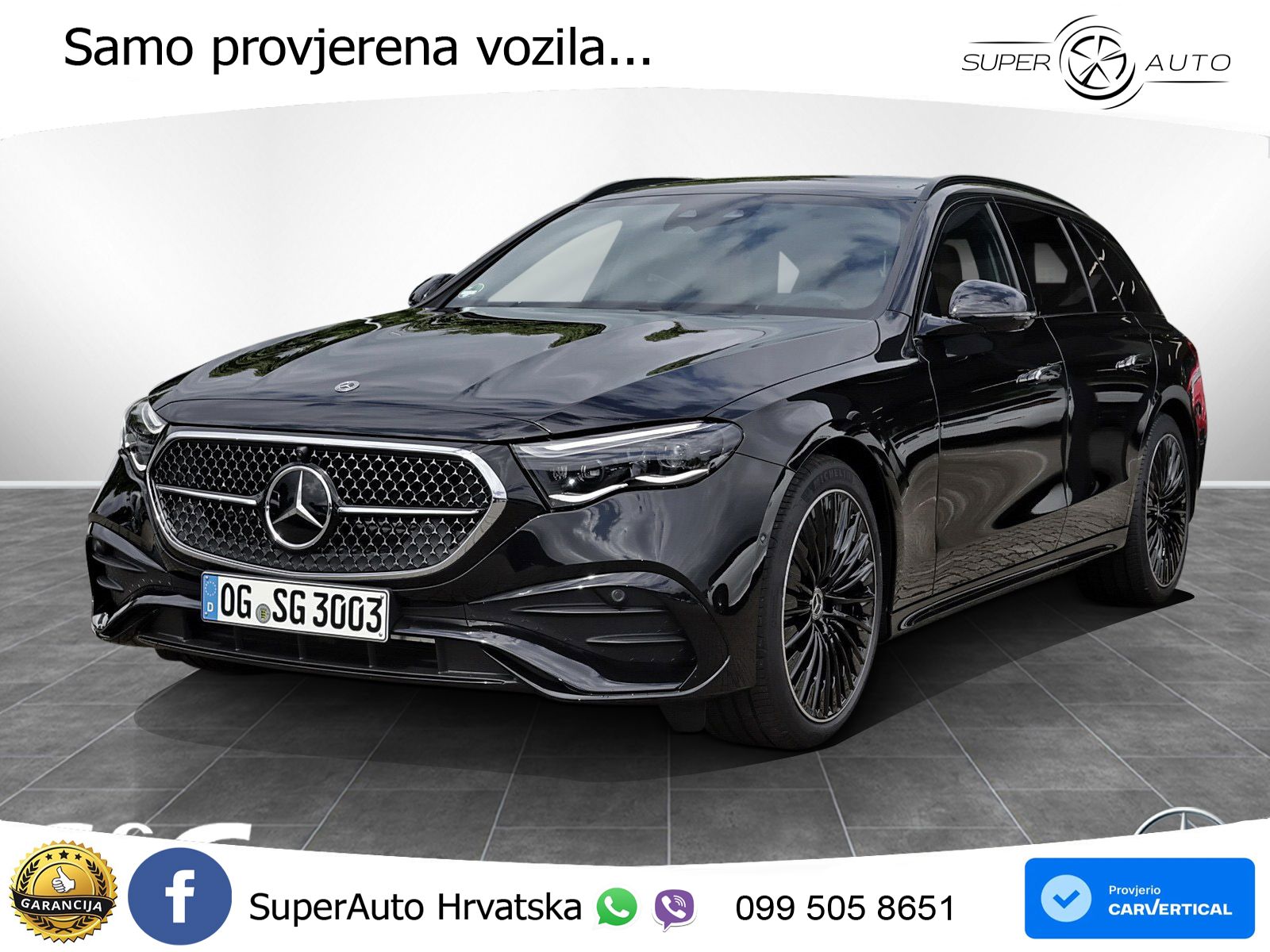 Mercedes E 450d T 4M Aut. AMG 367 KS, ZRAČNI+ACC+360+4xGR SJED+HEAD+PANO+ASIST