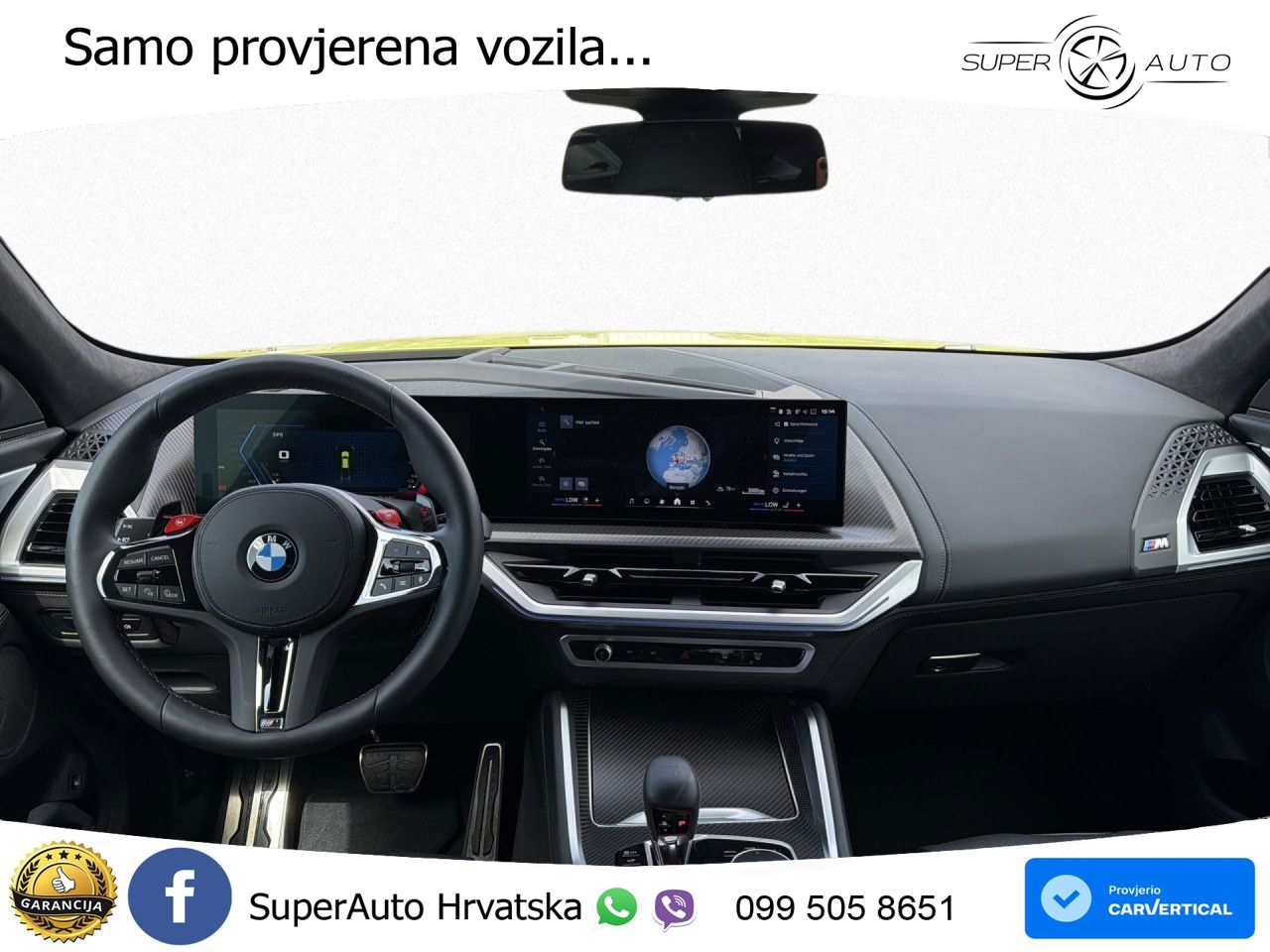 BMW XM 4.4 xDrive Aut. M Sport 653 KS, ZRAČNI+ACC+360°+4xGR SJED+HEAD+22"