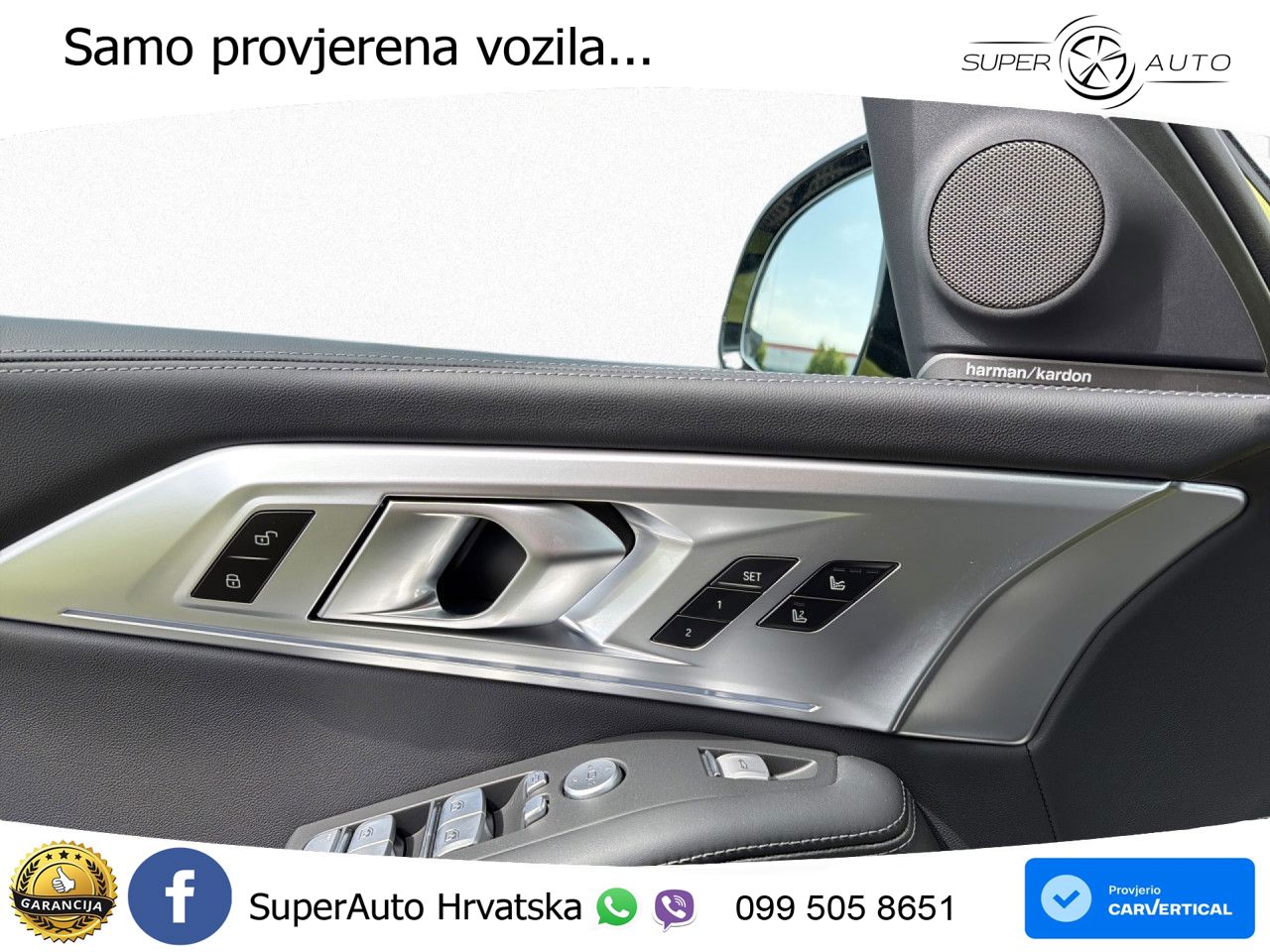 BMW XM 4.4 xDrive Aut. M Sport 653 KS, ZRAČNI+ACC+360°+4xGR SJED+HEAD+22"