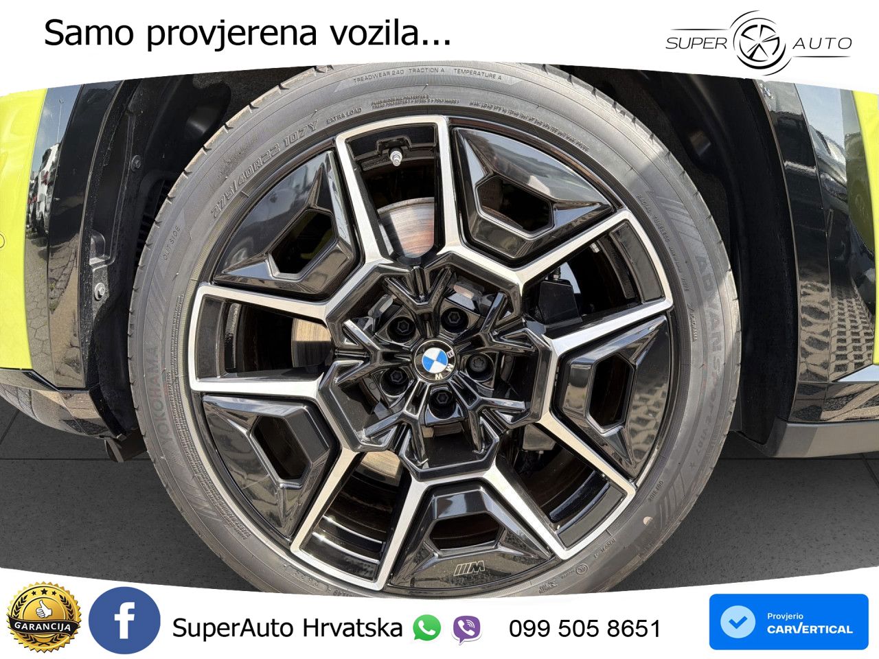 BMW XM 4.4 xDrive Aut. M Sport 653 KS, ZRAČNI+ACC+360°+4xGR SJED+HEAD+22"