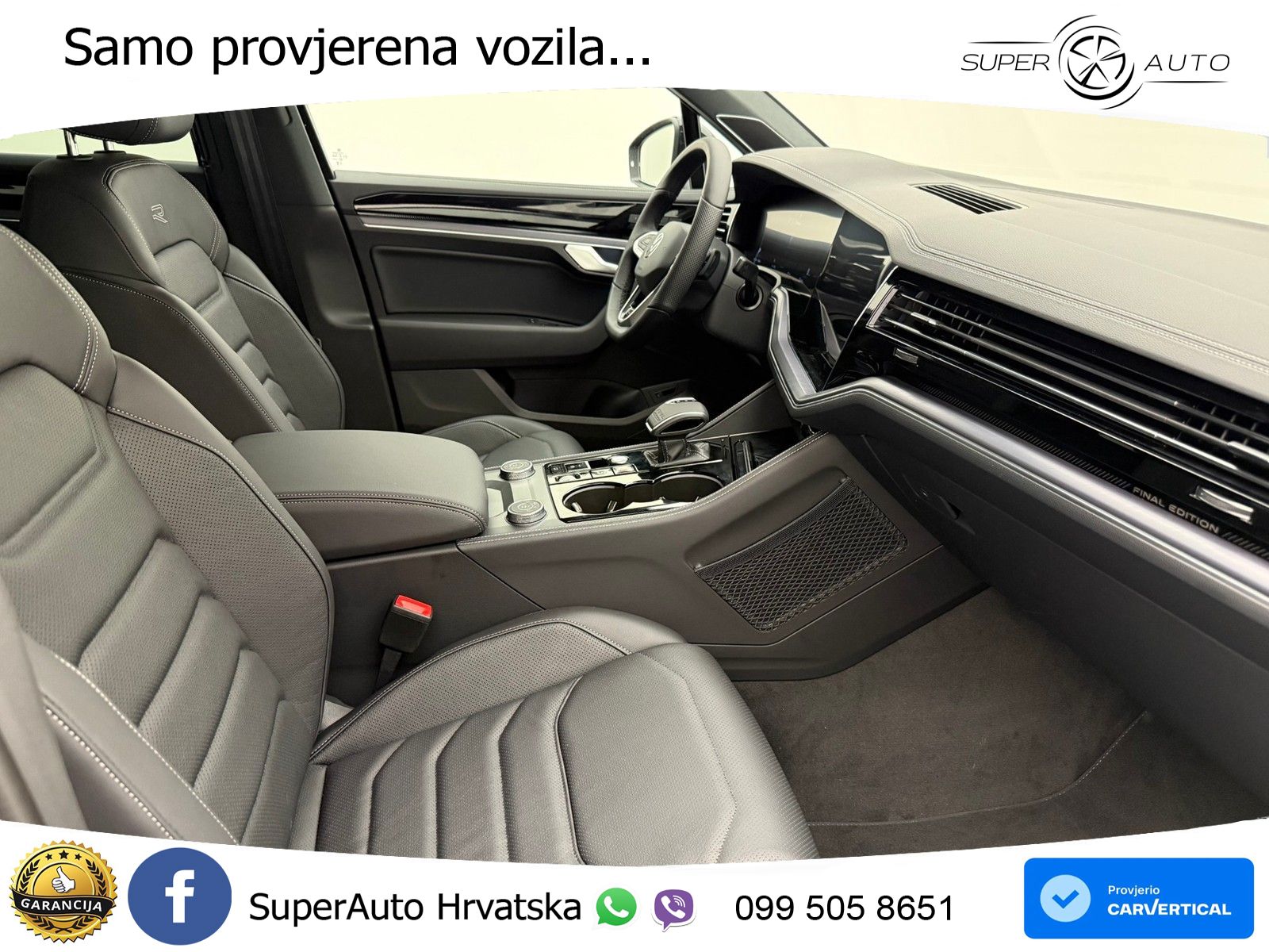 VW Touareg 3.0 TDI 4M Aut. R-Line 286 KS, PANO+ZRAČ+360+GR SJED+ACC+HEAD+KEY