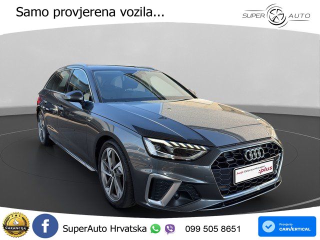 Audi A4 Avant 40 TDI quattro Aut. S line 204 KS, ACC+LED+KAM+GR SJED+VIRT+ASIST