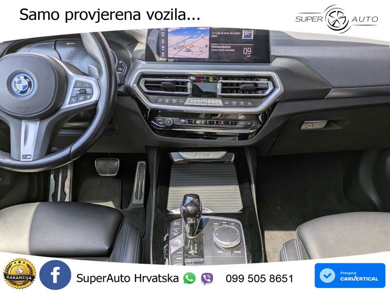BMW X3 30e xDrive Aut. M Sport 292 KS, PANO+KAM+ACC+GR SJED+HEAD+KEY+LED