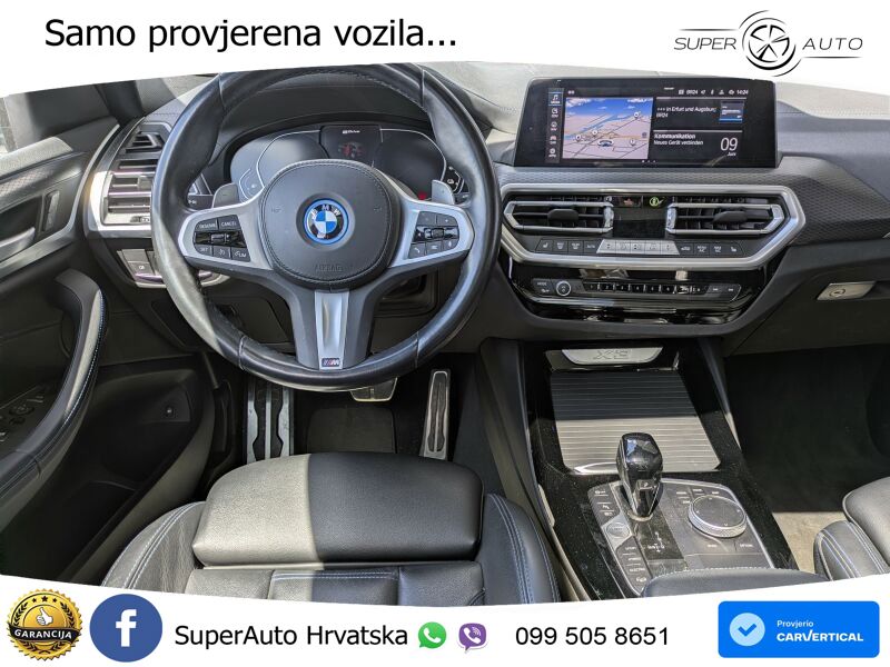 BMW X3 30e xDrive Aut. M Sport 292 KS, PANO+KAM+ACC+GR SJED+HEAD+KEY+LED