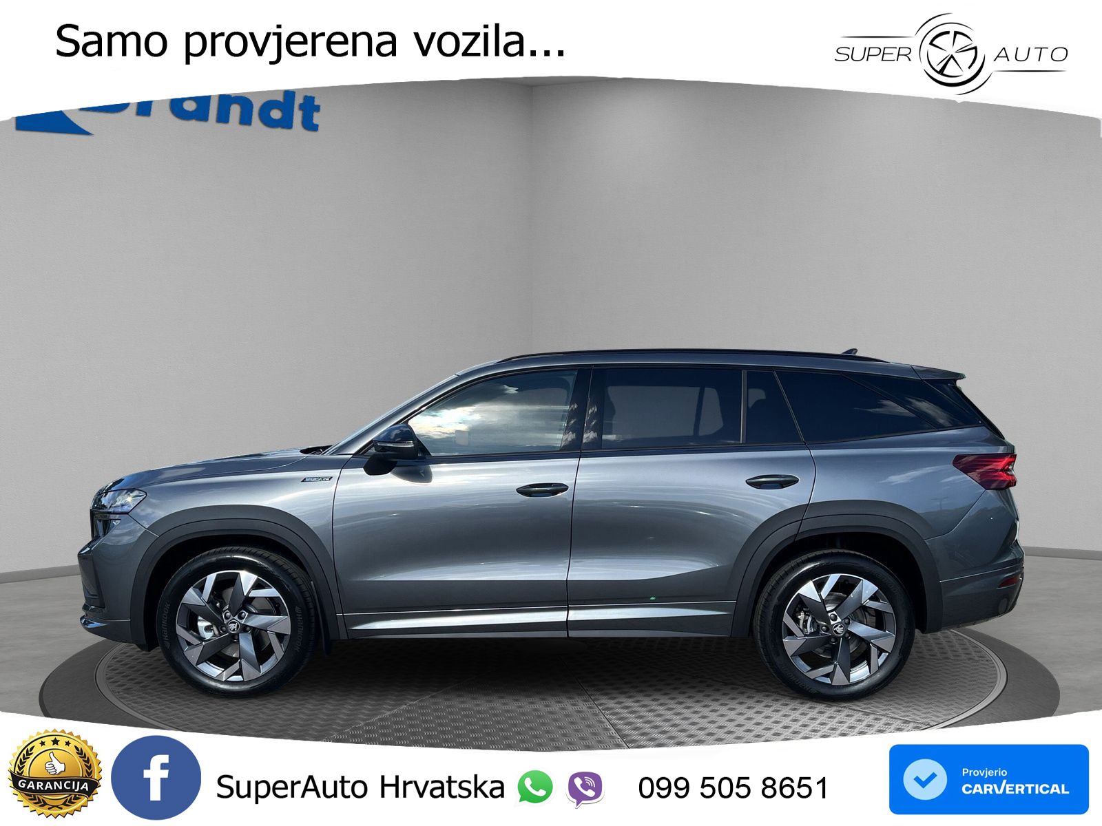 Škoda Kodiaq 2.0 TDI 4x4 DSG Sportline 193 KS, PANO+ACC+KAM+GR SJED+ACC+KEY+LANE
