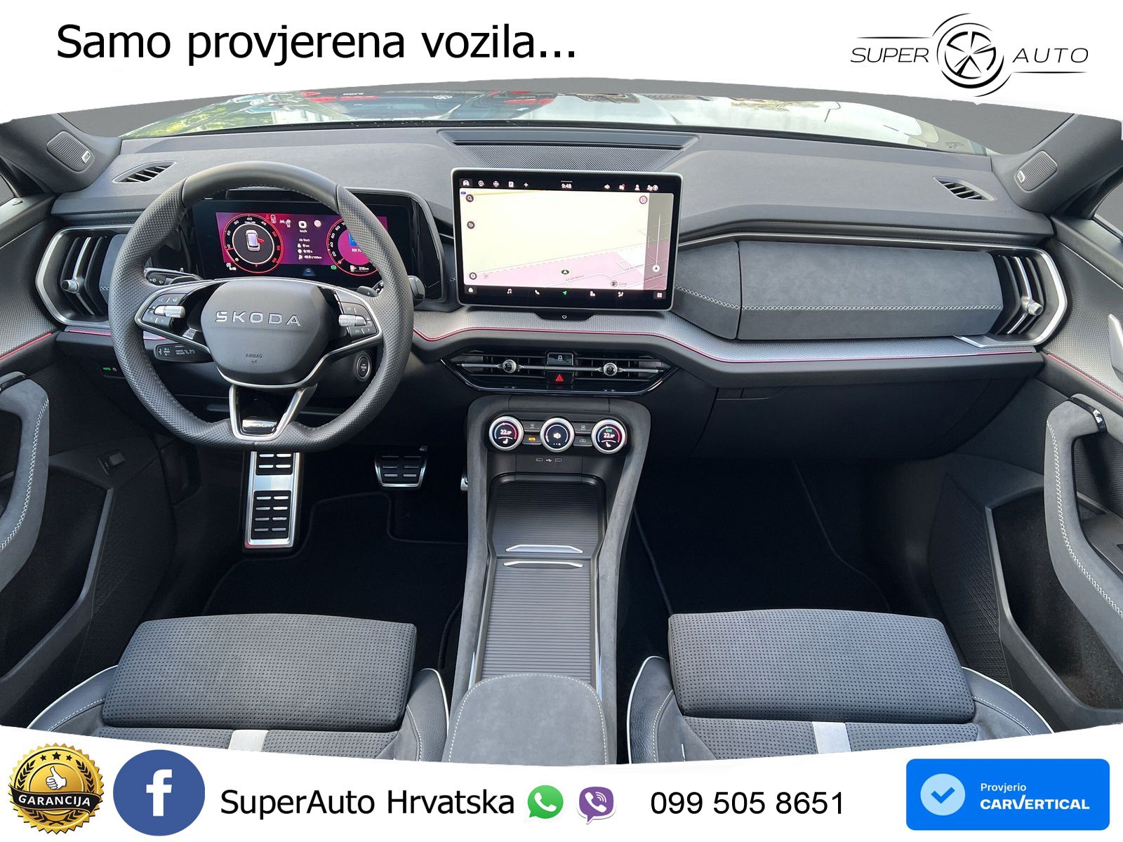 Škoda Kodiaq 2.0 TDI 4x4 DSG Sportline 193 KS, PANO+ACC+KAM+GR SJED+ACC+KEY+LANE