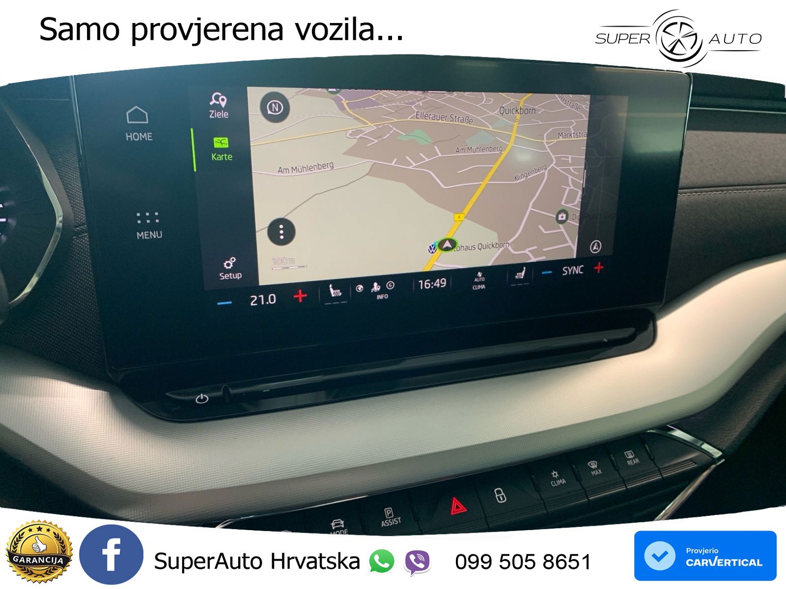 Škoda Octavia Combi 2.0 TDI DSG Style 150 KS, ACC+KEY+GR SJED+VIRT+LANE
