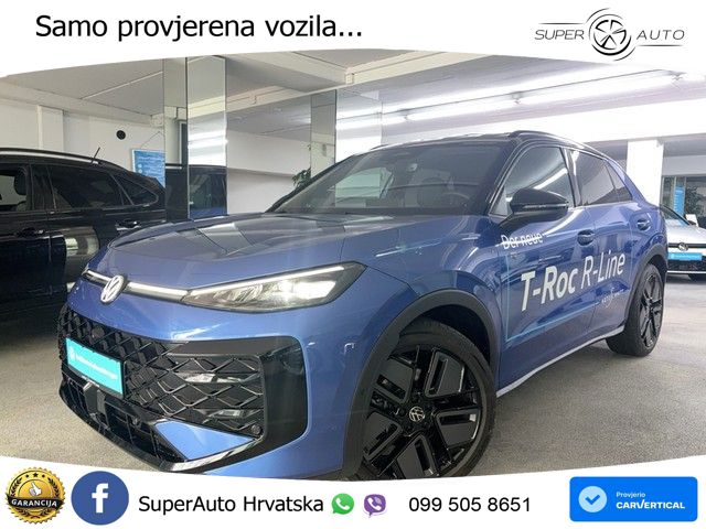 VW T-Roc 1.5 eTSI DSG R-Line 150 KS, ACC+360+KEY+GR SJED+HEAD+VIRT+LANE