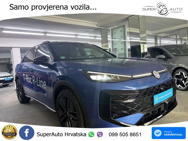 VW T-Roc 1.5 eTSI DSG R-Line 150 KS, ACC+360+KEY+GR SJED+HEAD+VIRT+LANE