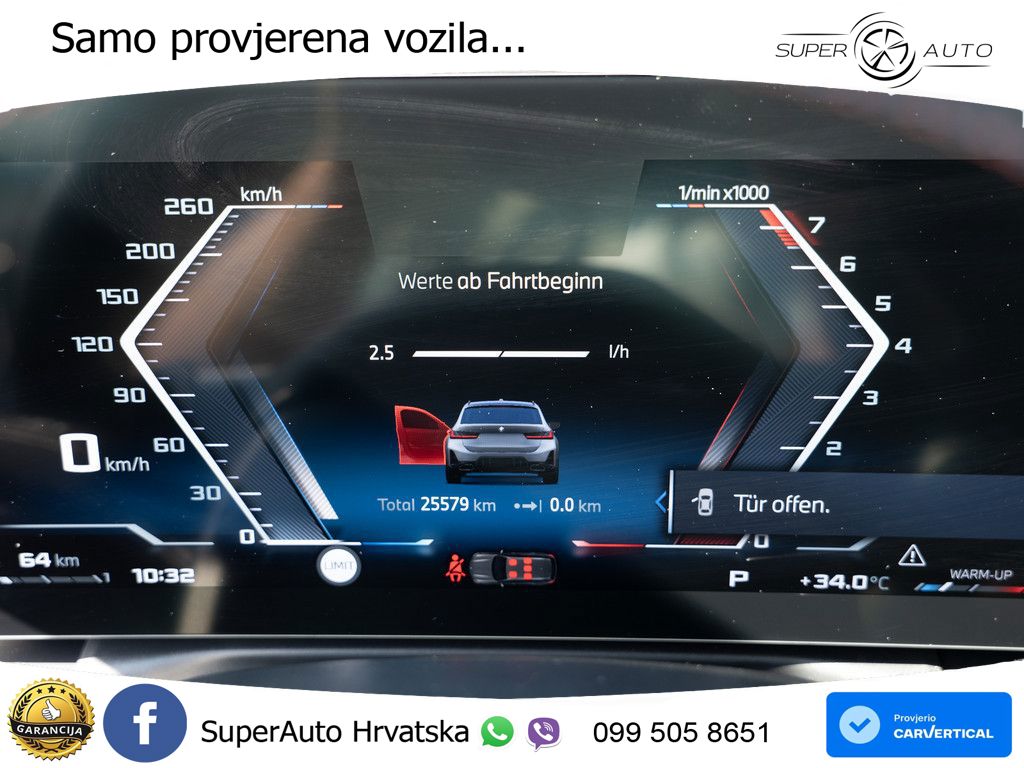 BMW 340i Touring xDrive Aut. M Sport 374 KS, PANO+360+KEY+GR SJED+HEAD+VIRT+LANE